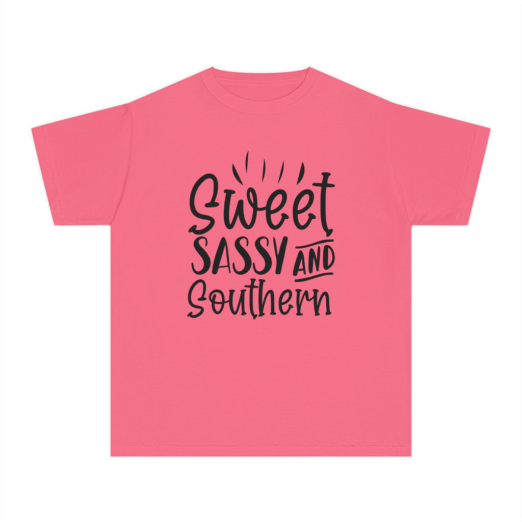 Youth Tee — "Sweet Sassy and Southern" Graphic T-Shirt