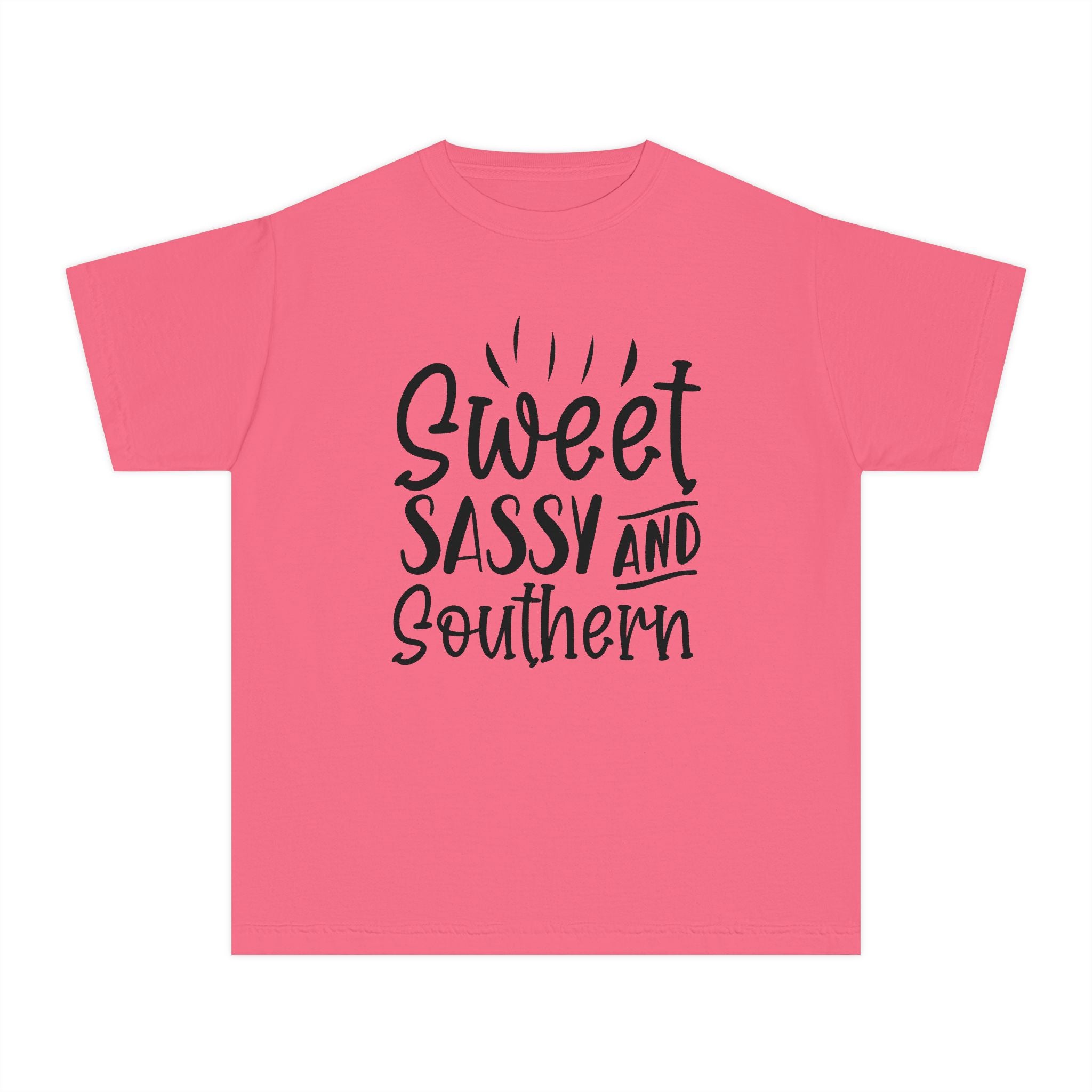 Youth Tee — "Sweet Sassy and Southern" Graphic T-Shirt