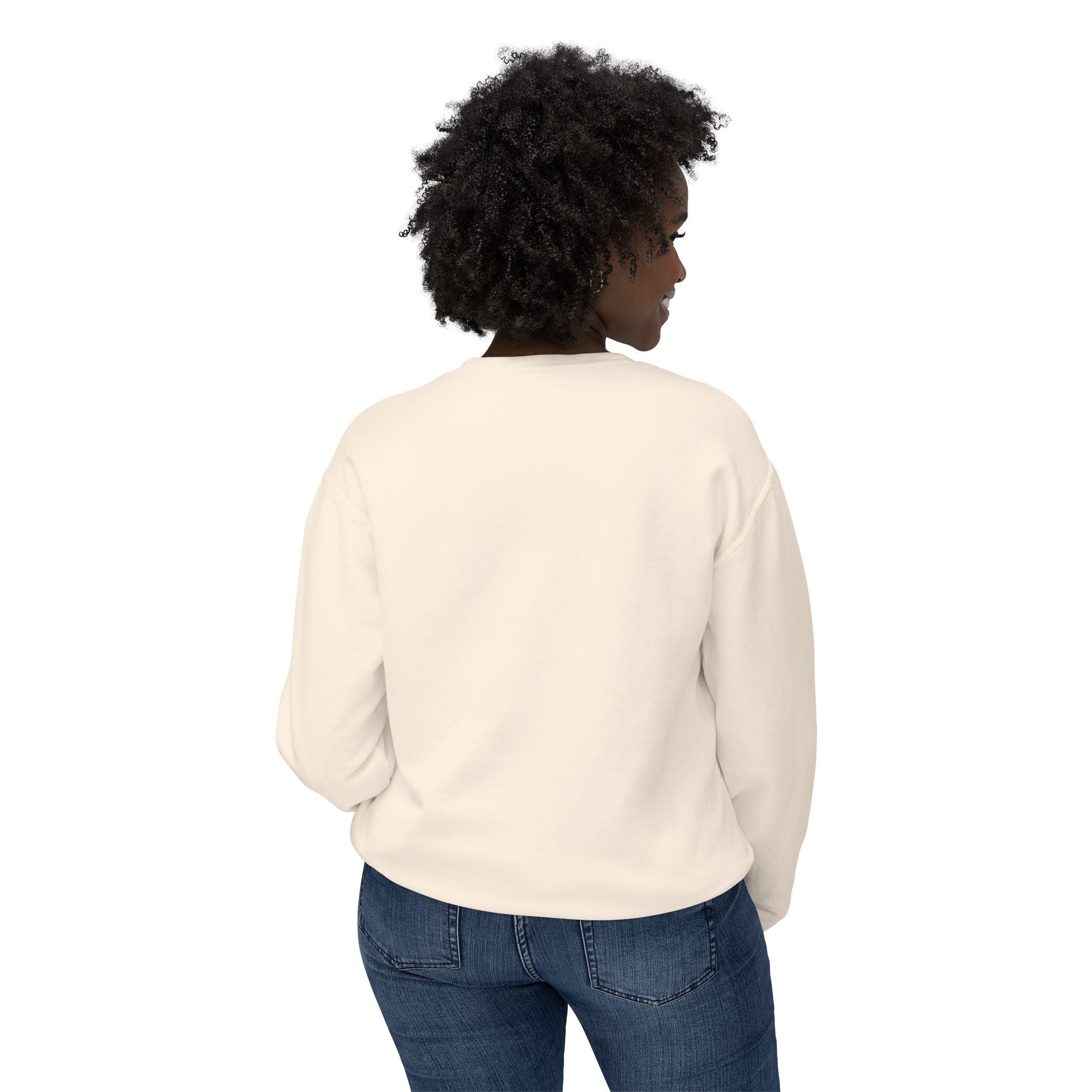 Jesus Floral Crewneck Sweatshirt — Turquoise Boho Faith Pullover