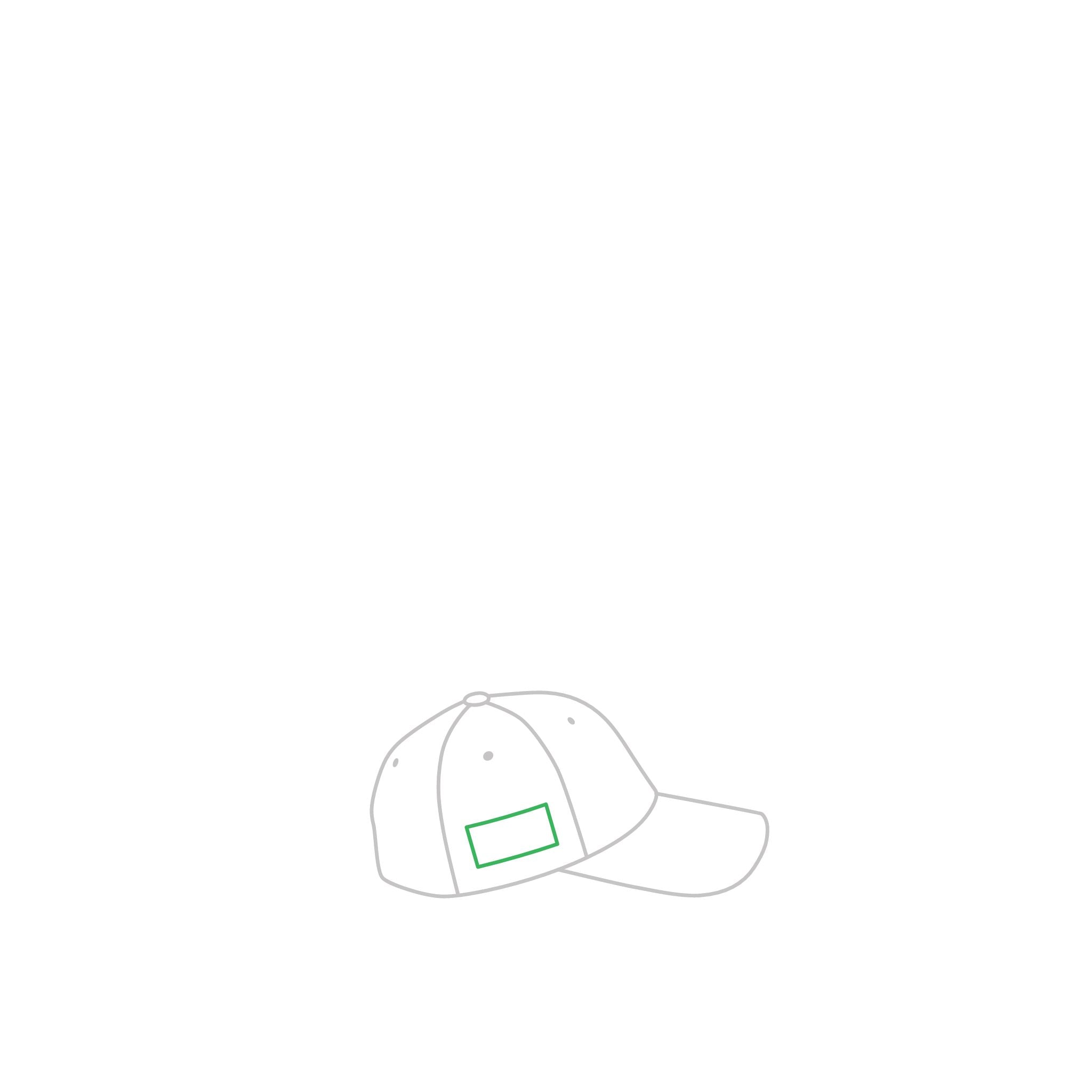 Youth Baseball Cap — Embroidered "Little Farmer Big Dreams" Tractor Design