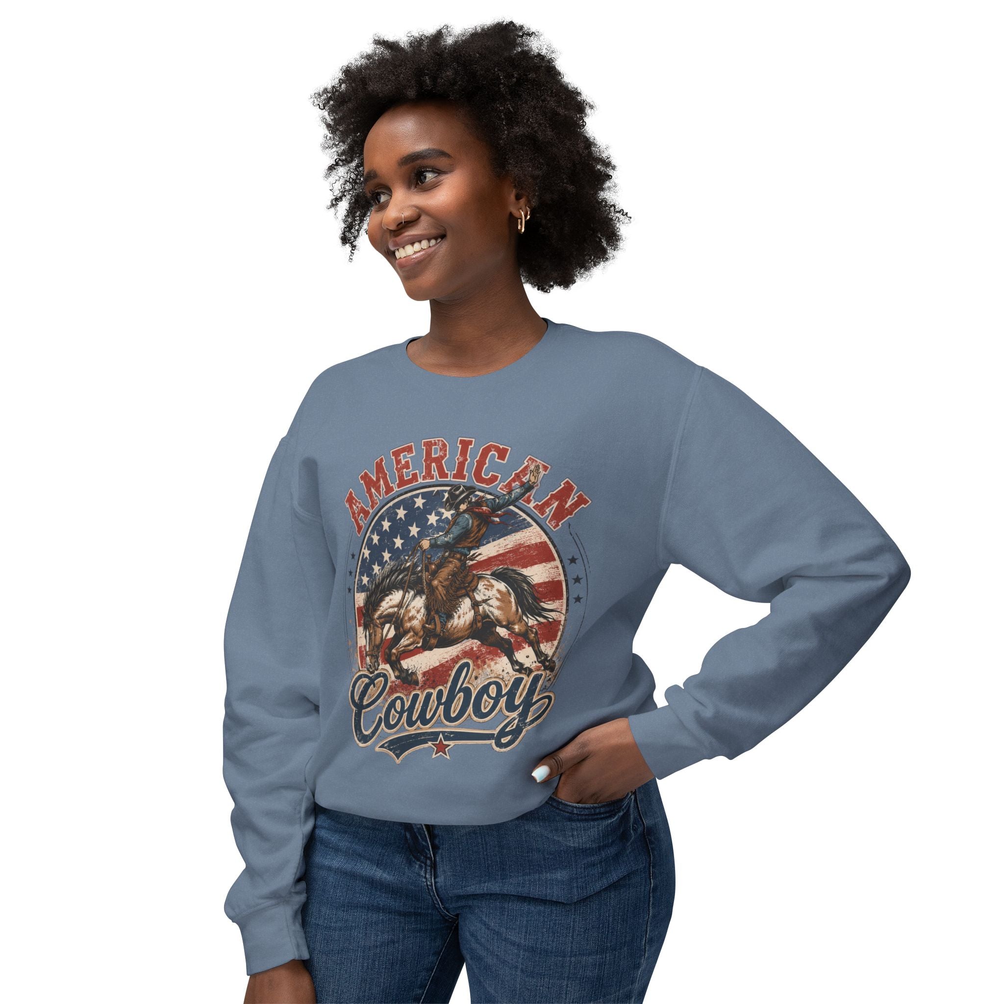 American Cowboy Crewneck Sweatshirt