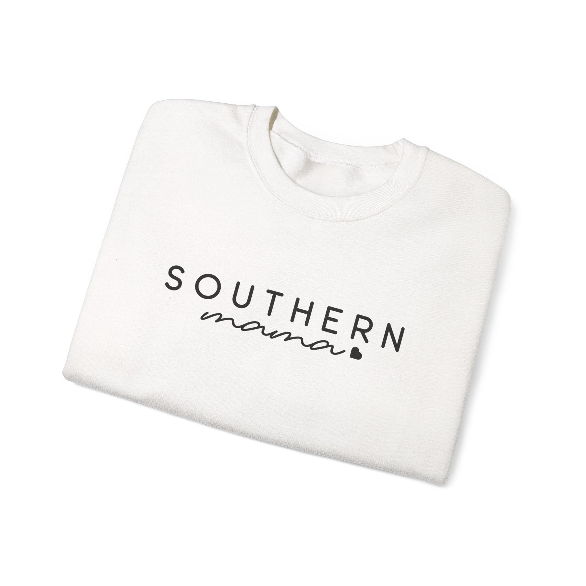 Southern Mama Crewneck Sweatshirt — Minimalist Southern Mom Pullover