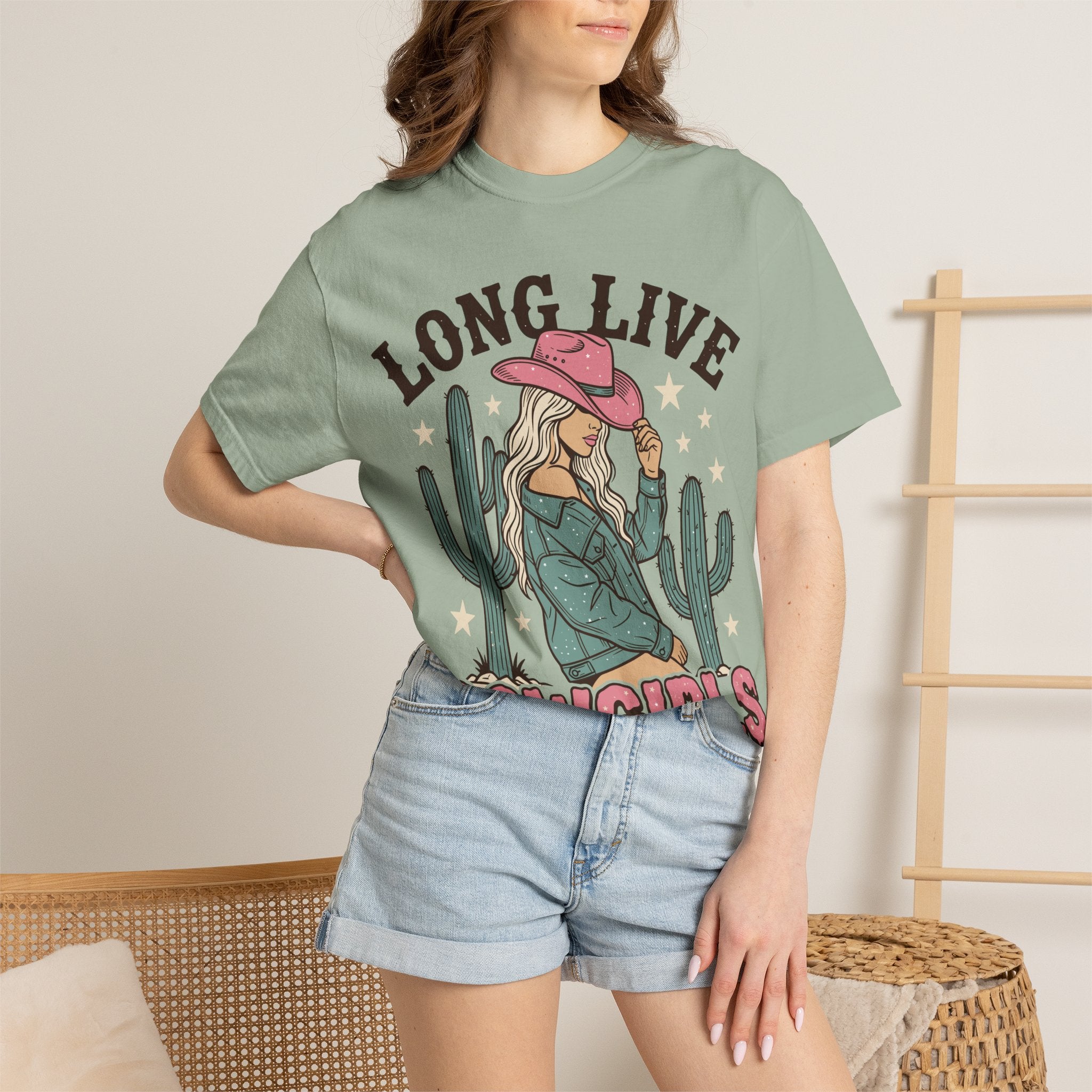 Long Live Cowgirls T-Shirt — Western Cowgirl Graphic Tee