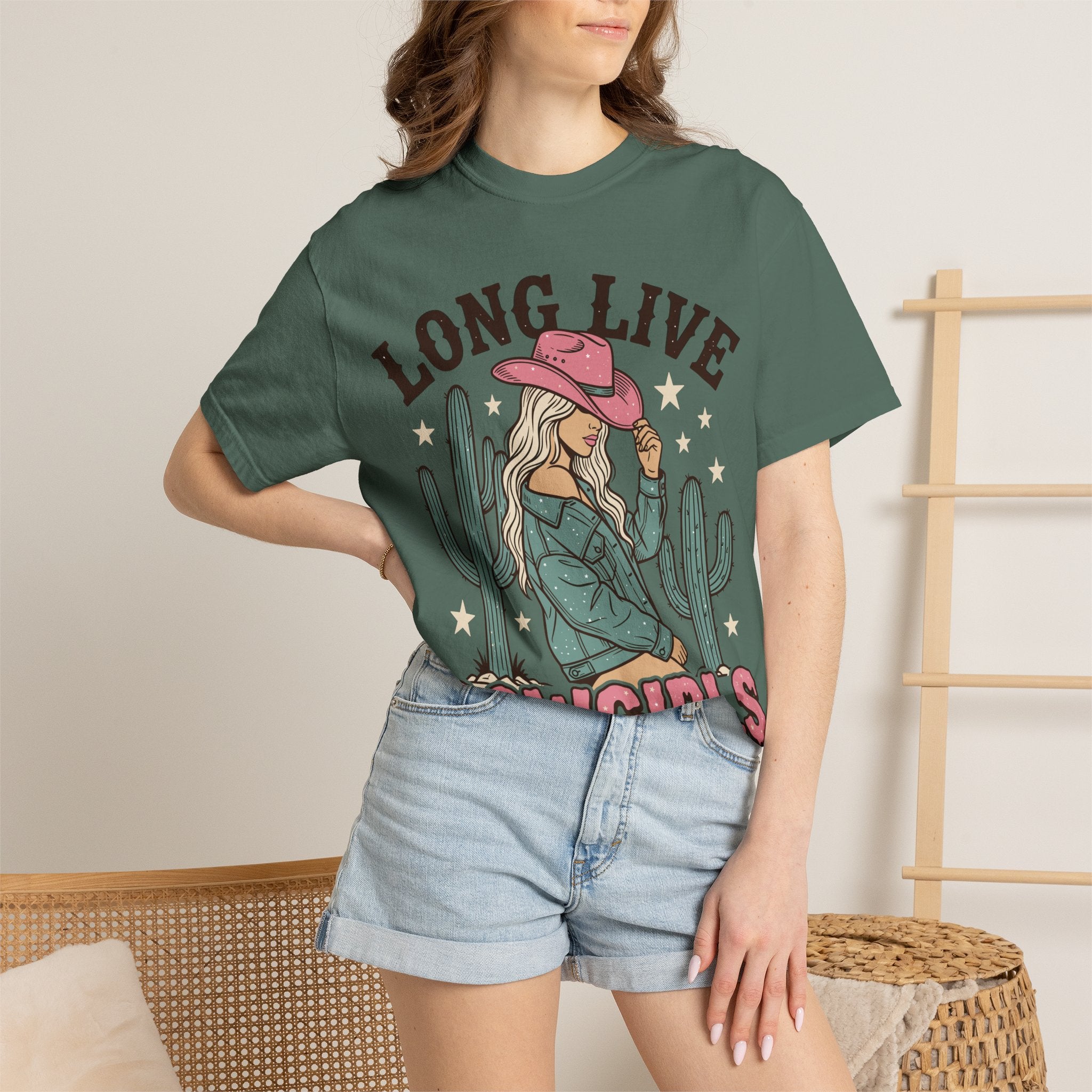 Long Live Cowgirls T-Shirt — Western Cowgirl Graphic Tee