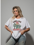 Long Live Cowgirls T-Shirt — Western Cowgirl Graphic Tee