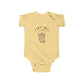 Baby Bodysuit - "Farm Girl" Cute Highland Cow Infant Onesie