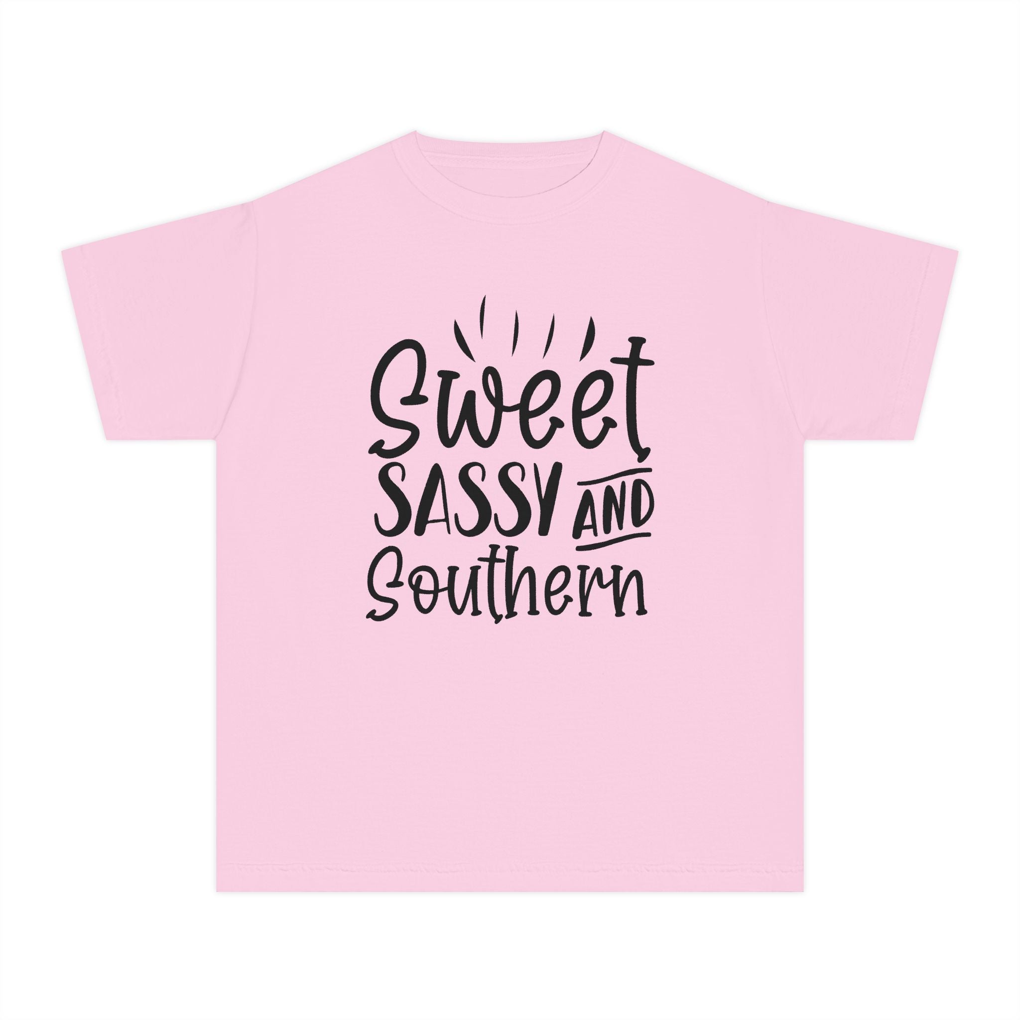 Youth Tee — "Sweet Sassy and Southern" Graphic T-Shirt