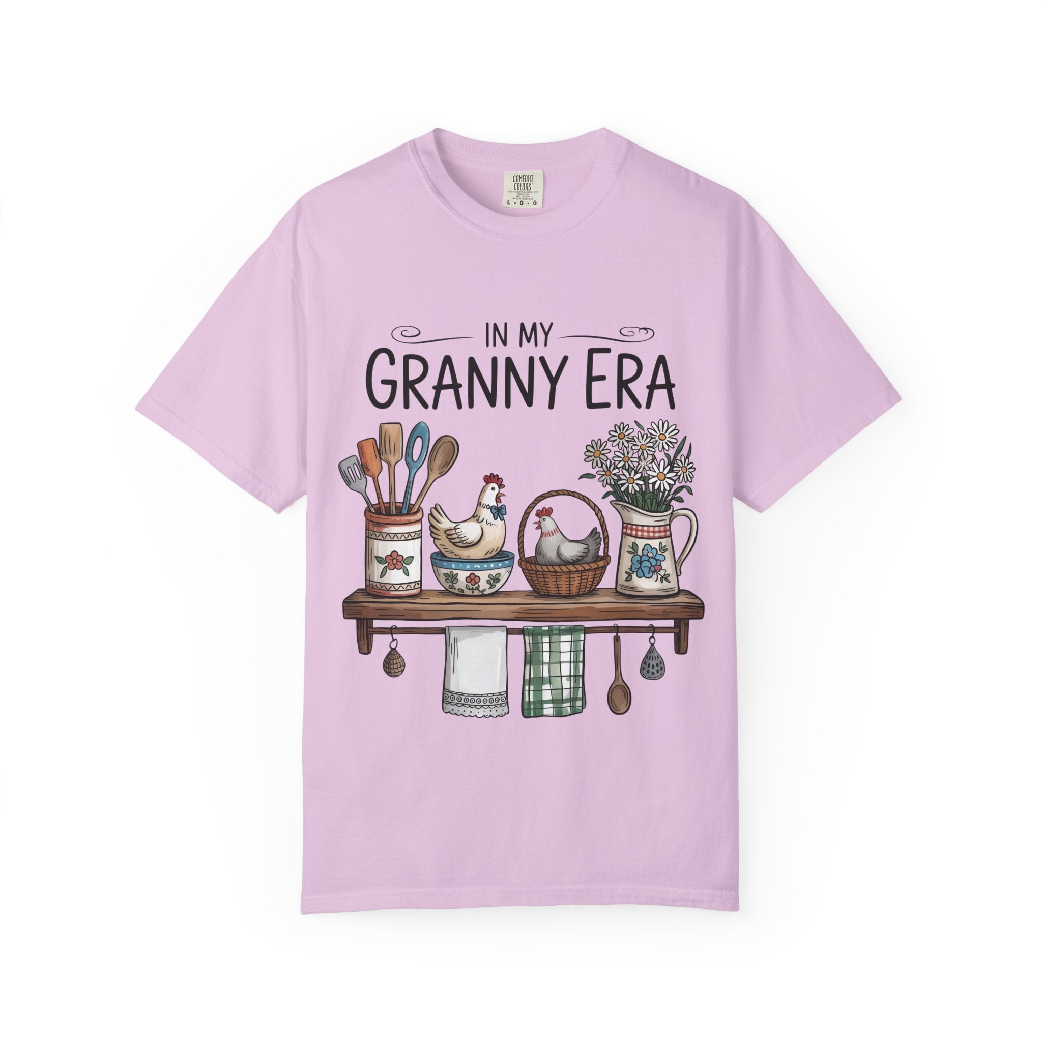 T-Shirt — "In My Granny Era" Vintage Kitchen Graphic Tee