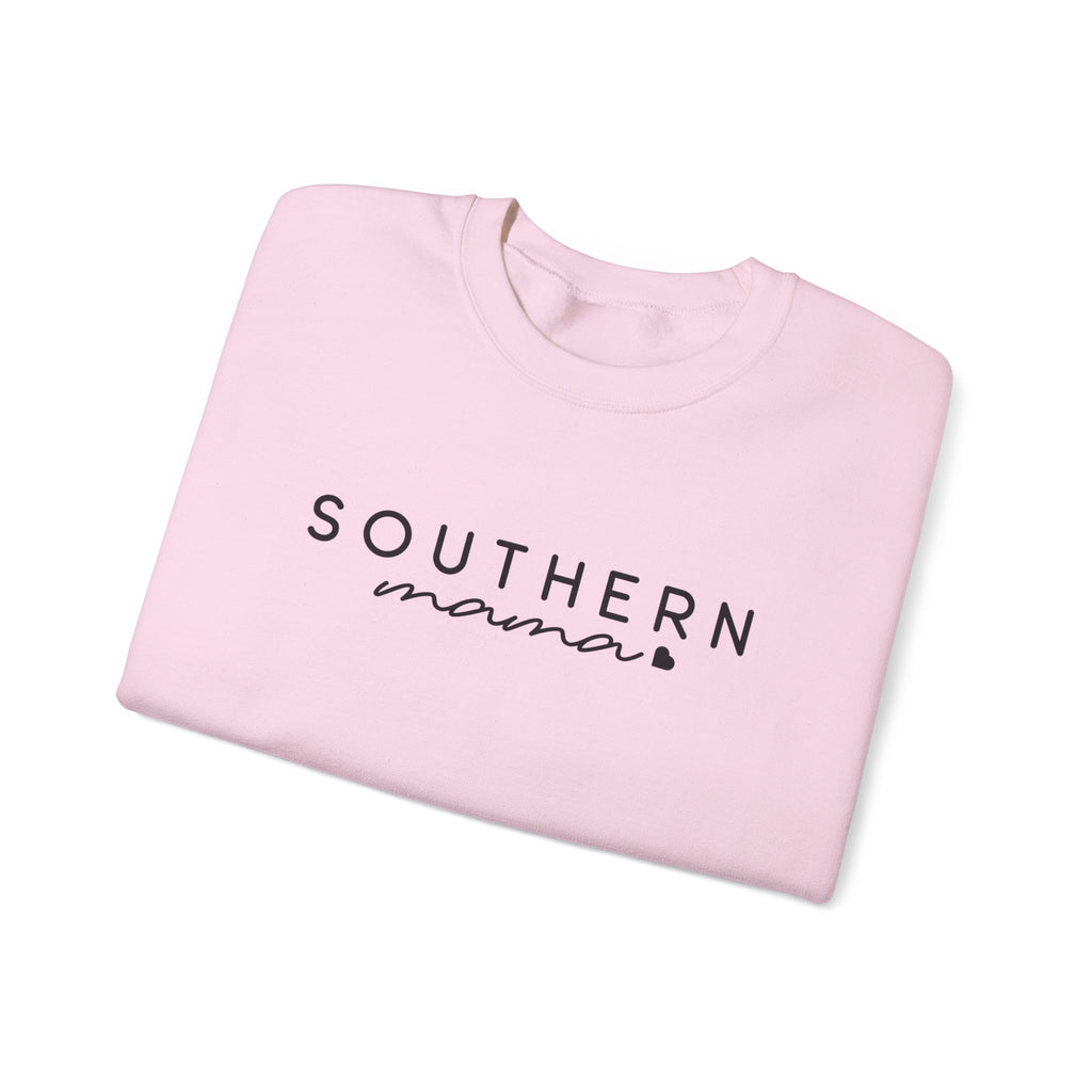 Southern Mama Crewneck Sweatshirt — Minimalist Southern Mom Pullover