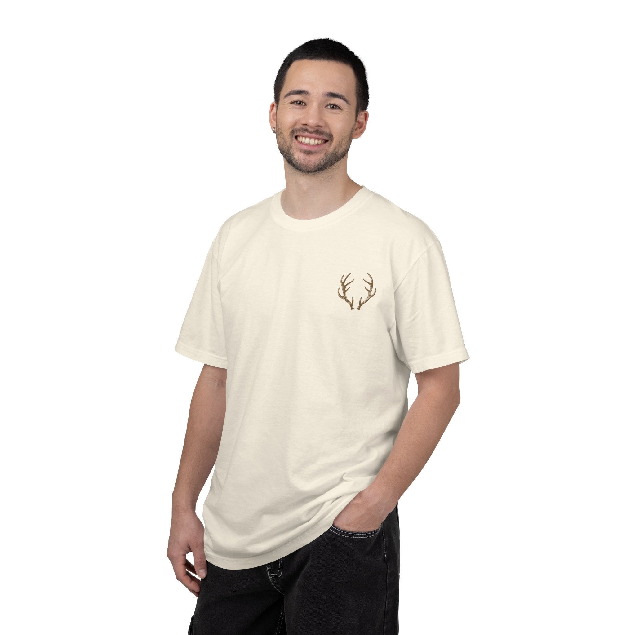 American Flag Deer T-Shirt — Patriotic Hunting Graphic Tee