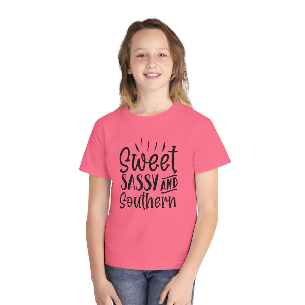 Youth Tee — "Sweet Sassy and Southern" Graphic T-Shirt