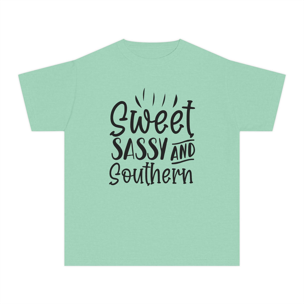 Youth Tee — "Sweet Sassy and Southern" Graphic T-Shirt