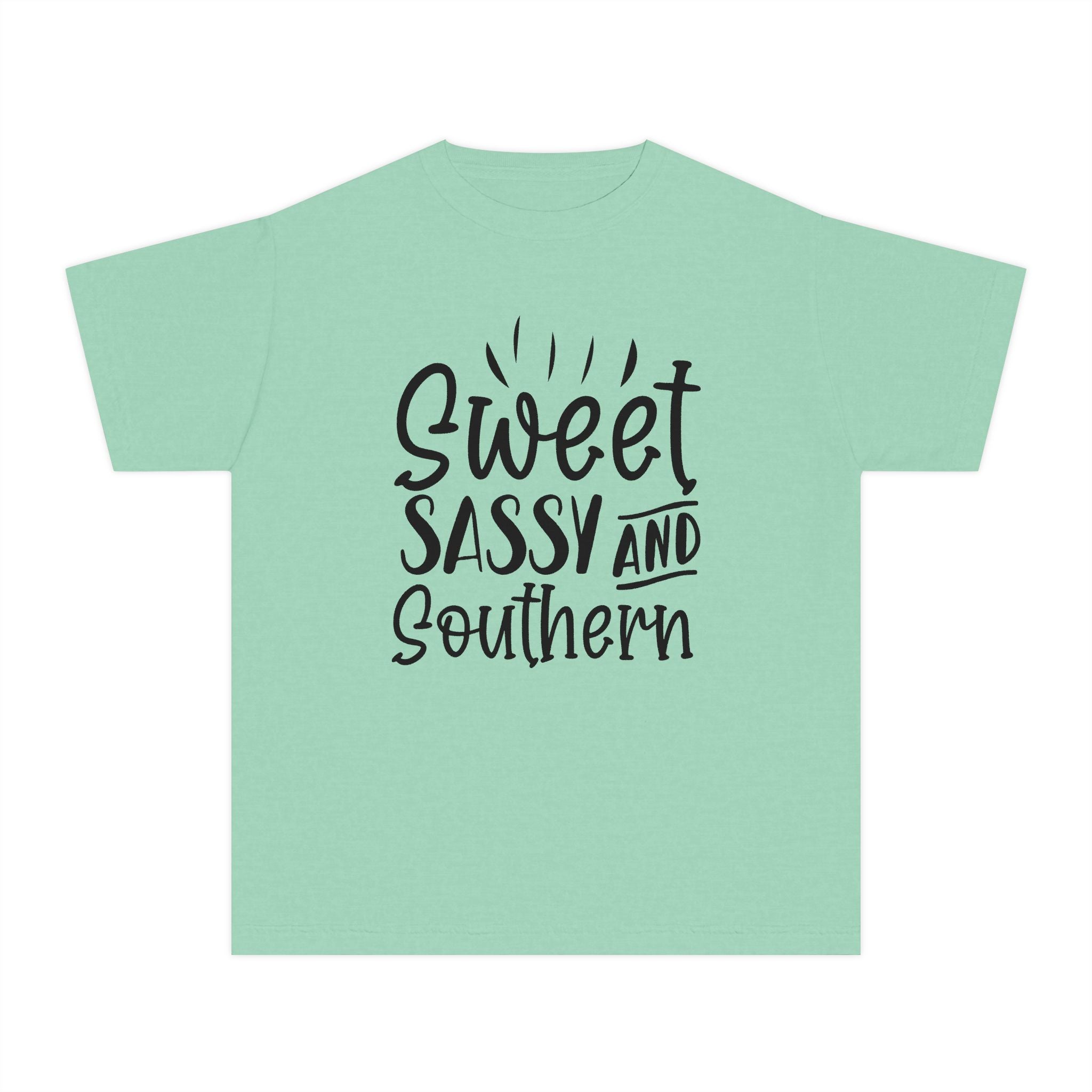 Youth Tee — "Sweet Sassy and Southern" Graphic T-Shirt