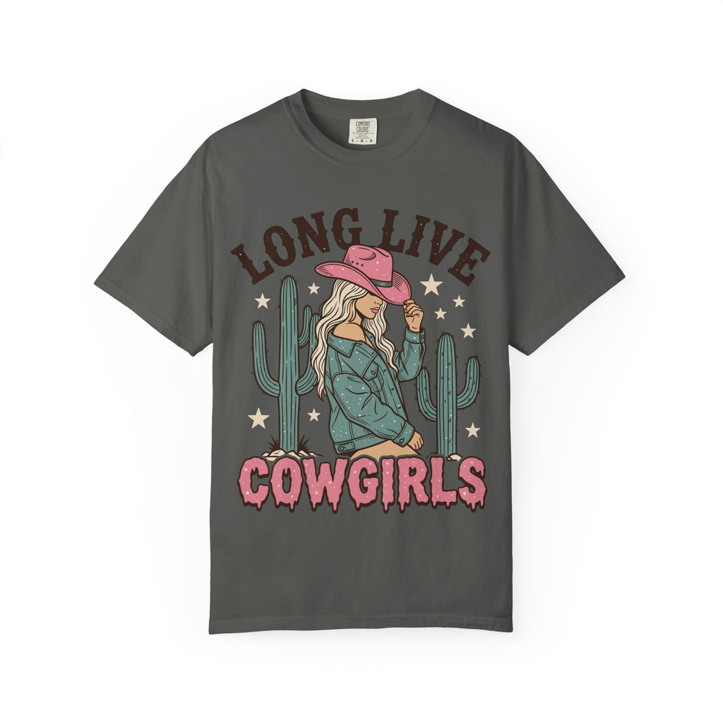 Long Live Cowgirls T-Shirt — Western Cowgirl Graphic Tee
