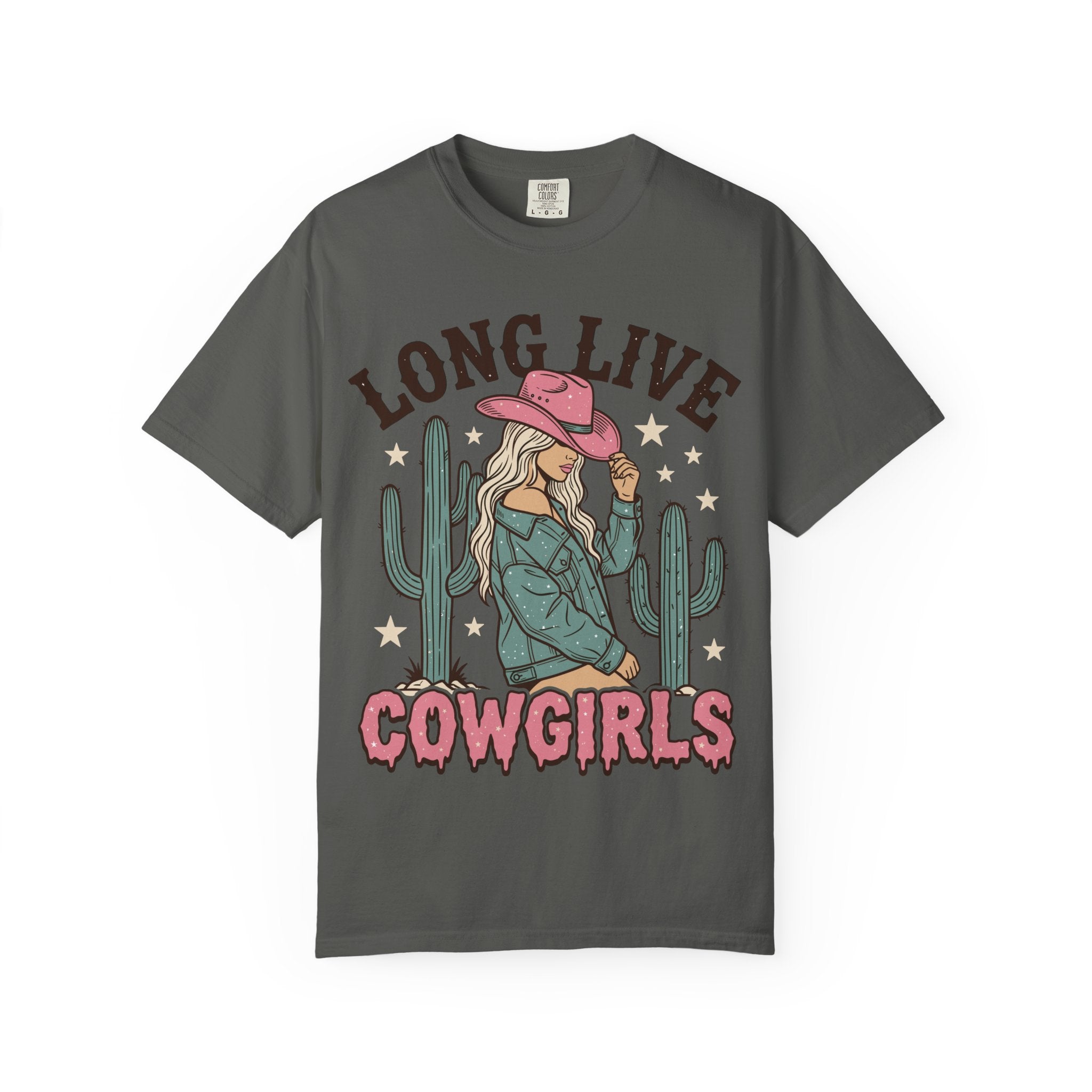 Long Live Cowgirls T-Shirt — Western Cowgirl Graphic Tee