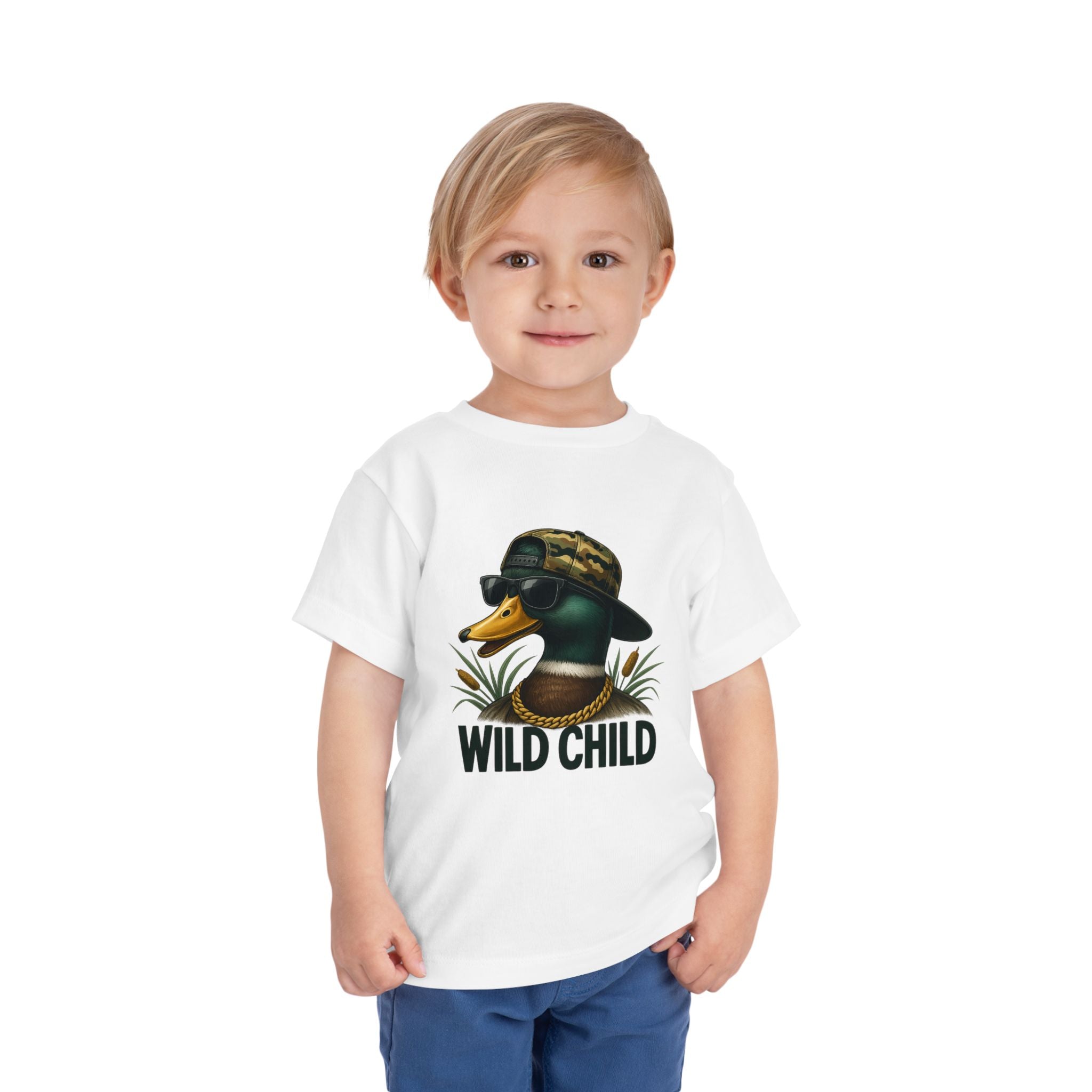 Wild Child Duck Toddler Tee