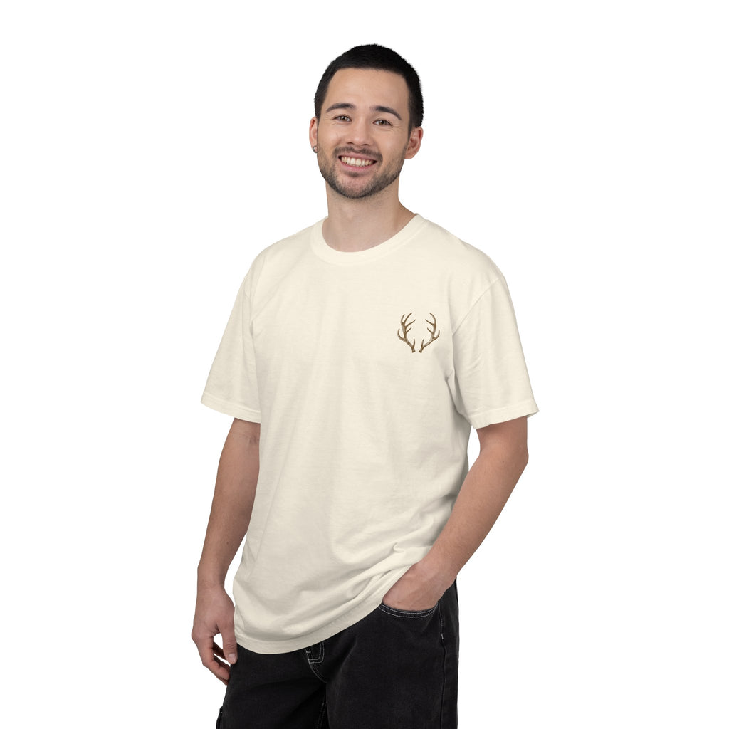 Southern Dad Hunting T-Shirt — "Raise 'Em Right" Graphic Tee