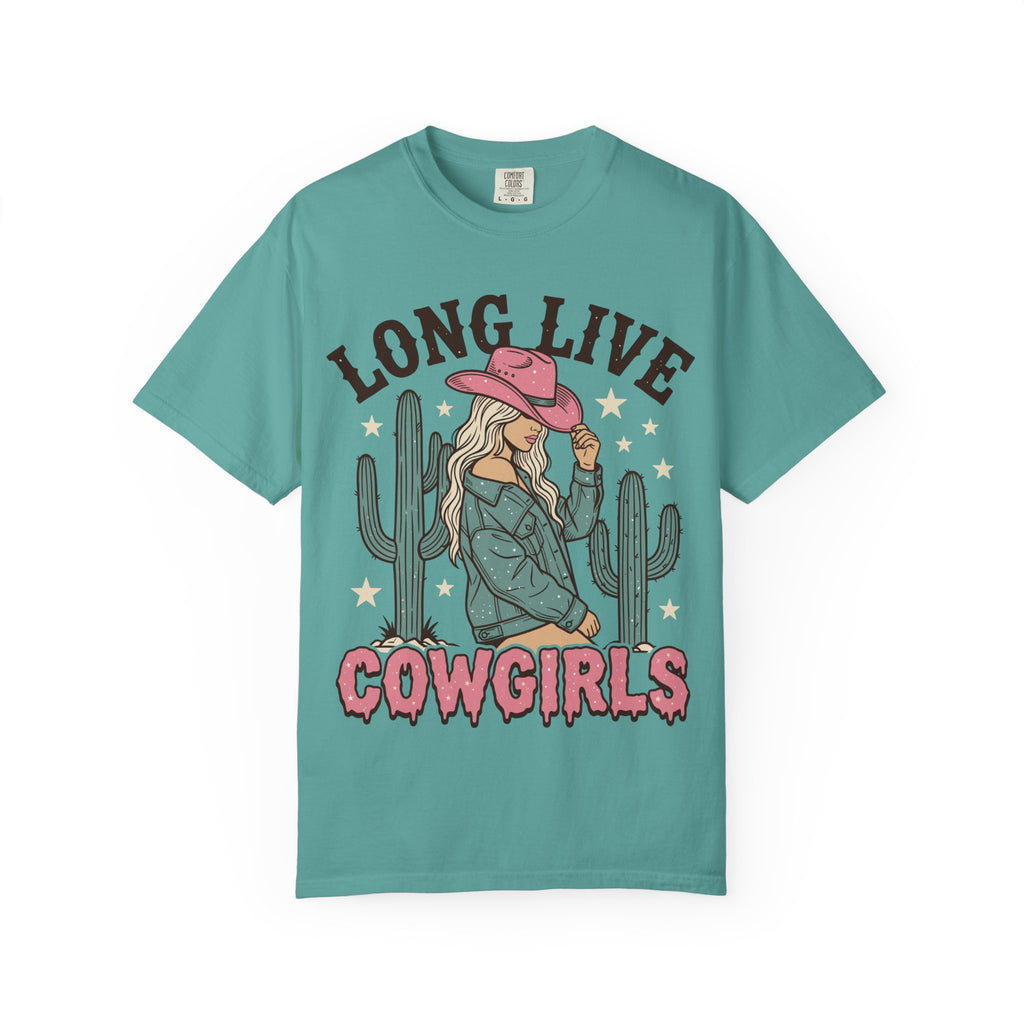 Long Live Cowgirls T-Shirt — Western Cowgirl Graphic Tee