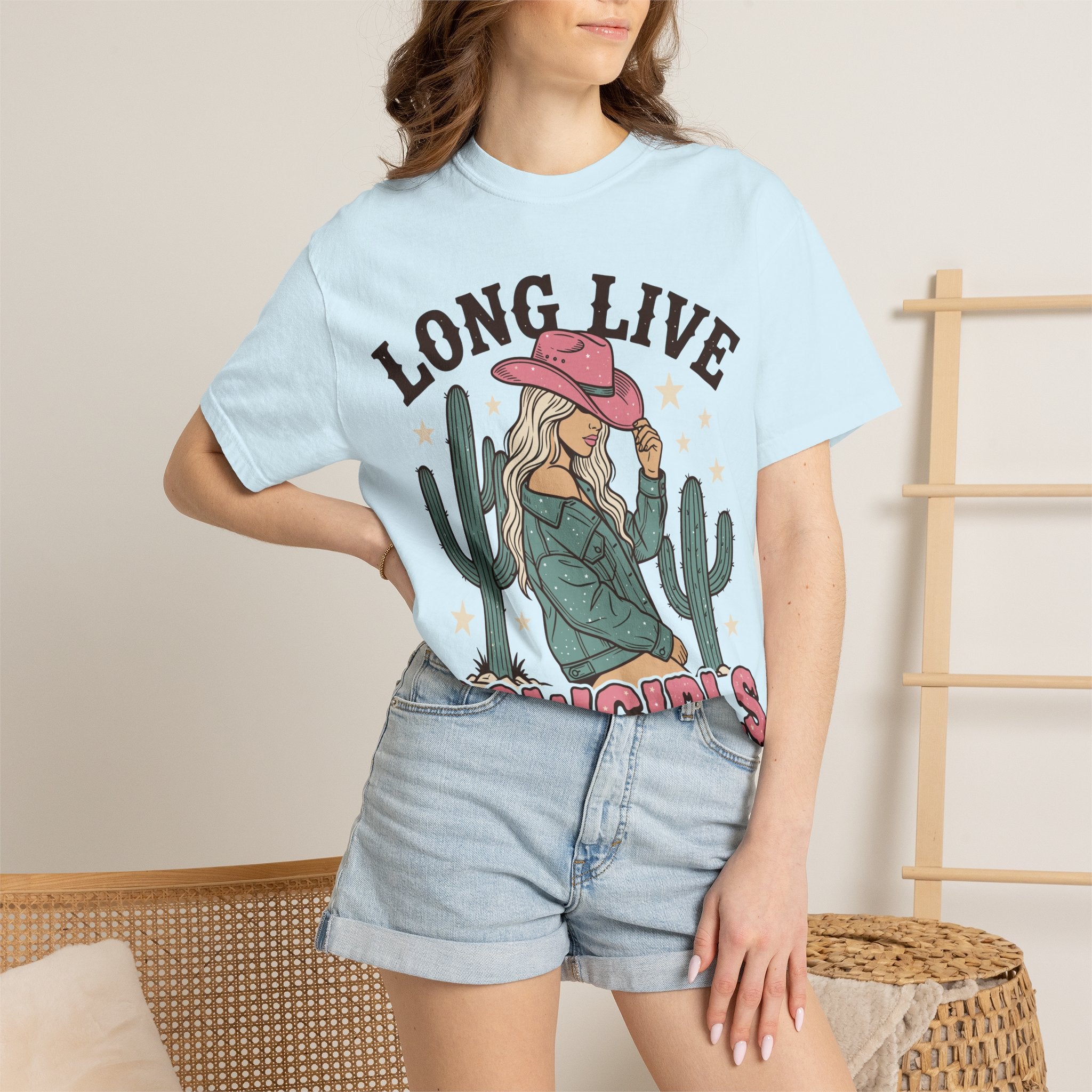 Long Live Cowgirls T-Shirt — Western Cowgirl Graphic Tee