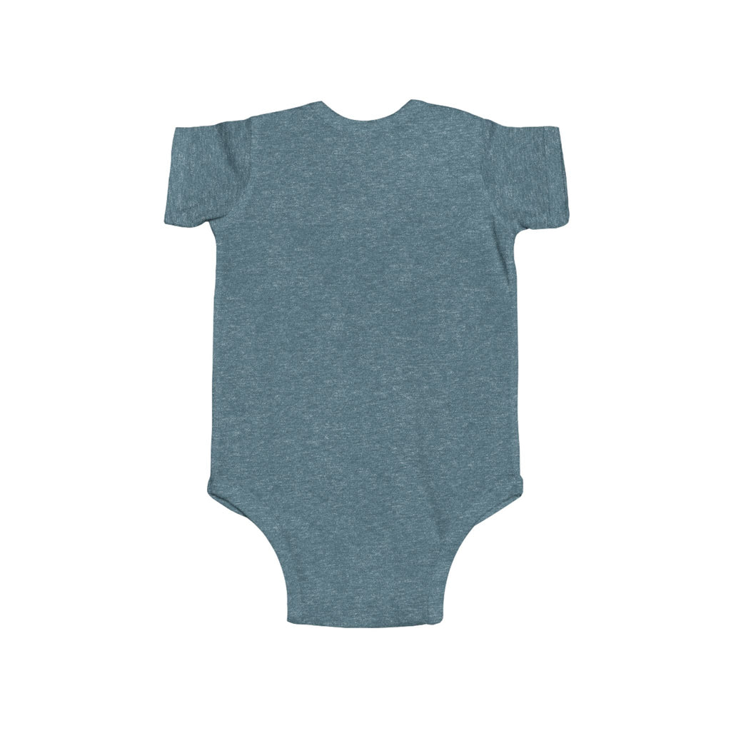 Baby Bodysuit - "Farm Girl" Cute Highland Cow Infant Onesie