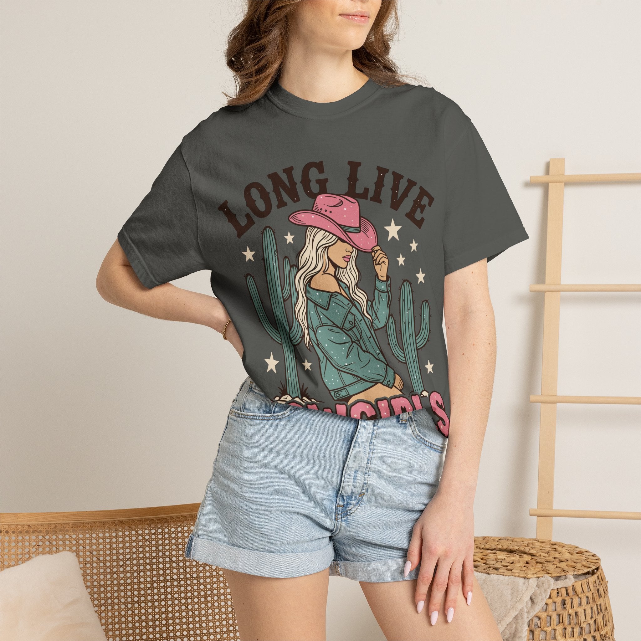 Long Live Cowgirls T-Shirt — Western Cowgirl Graphic Tee