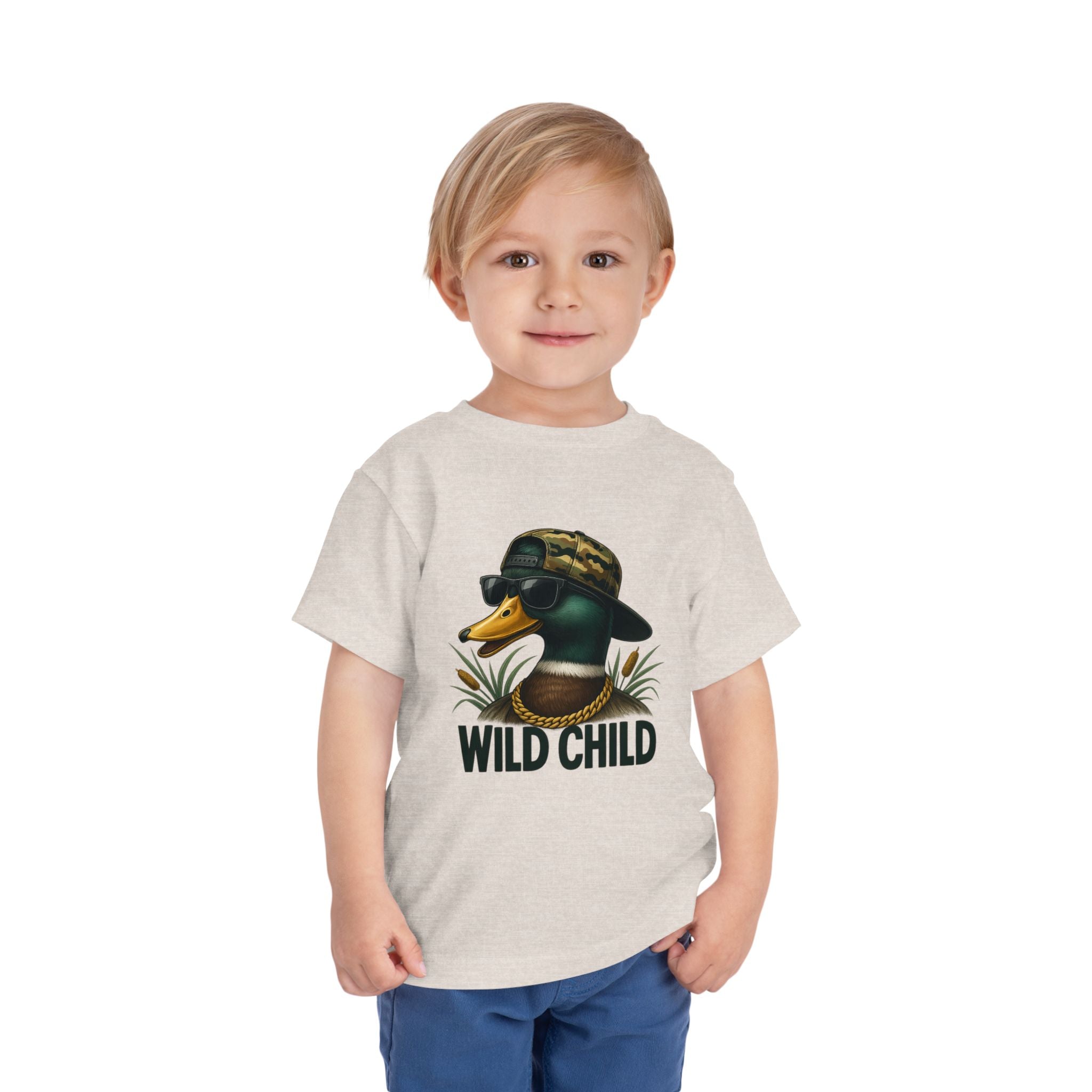 Wild Child Duck Toddler Tee