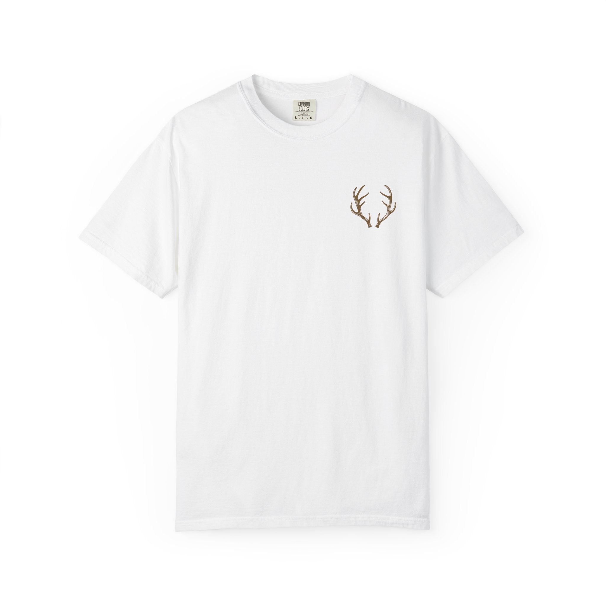 American Flag Deer T-Shirt — Patriotic Hunting Graphic Tee