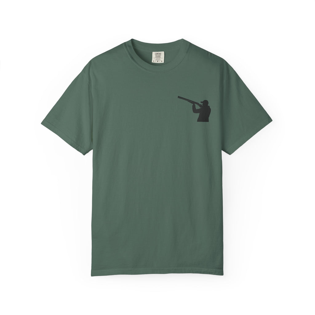 Southern Dad T-Shirt — Hunting Labrador & American Flag Graphic