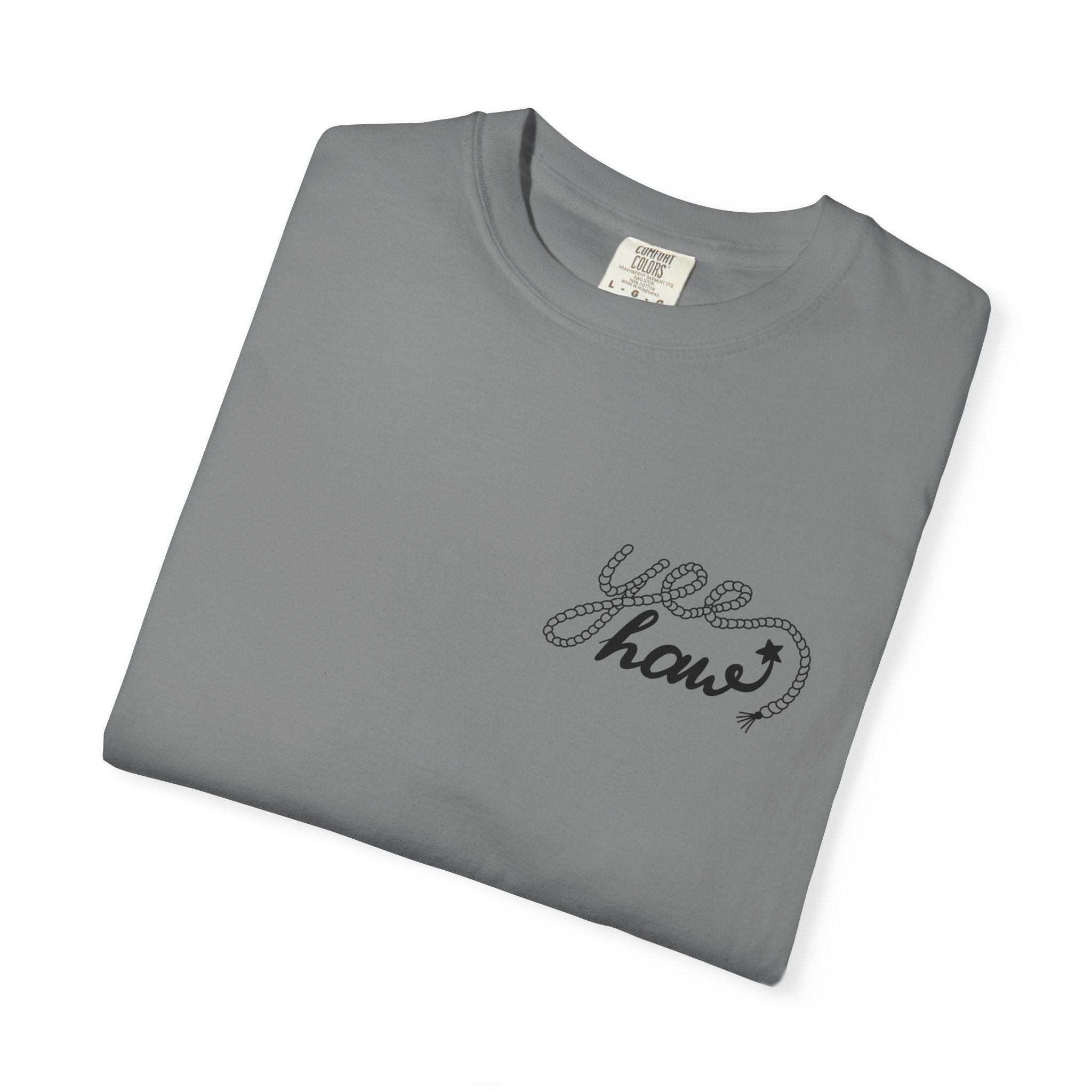 Cowboy Hat & Boots T-Shirt — 'Yee Haw' Graphic Western Tee