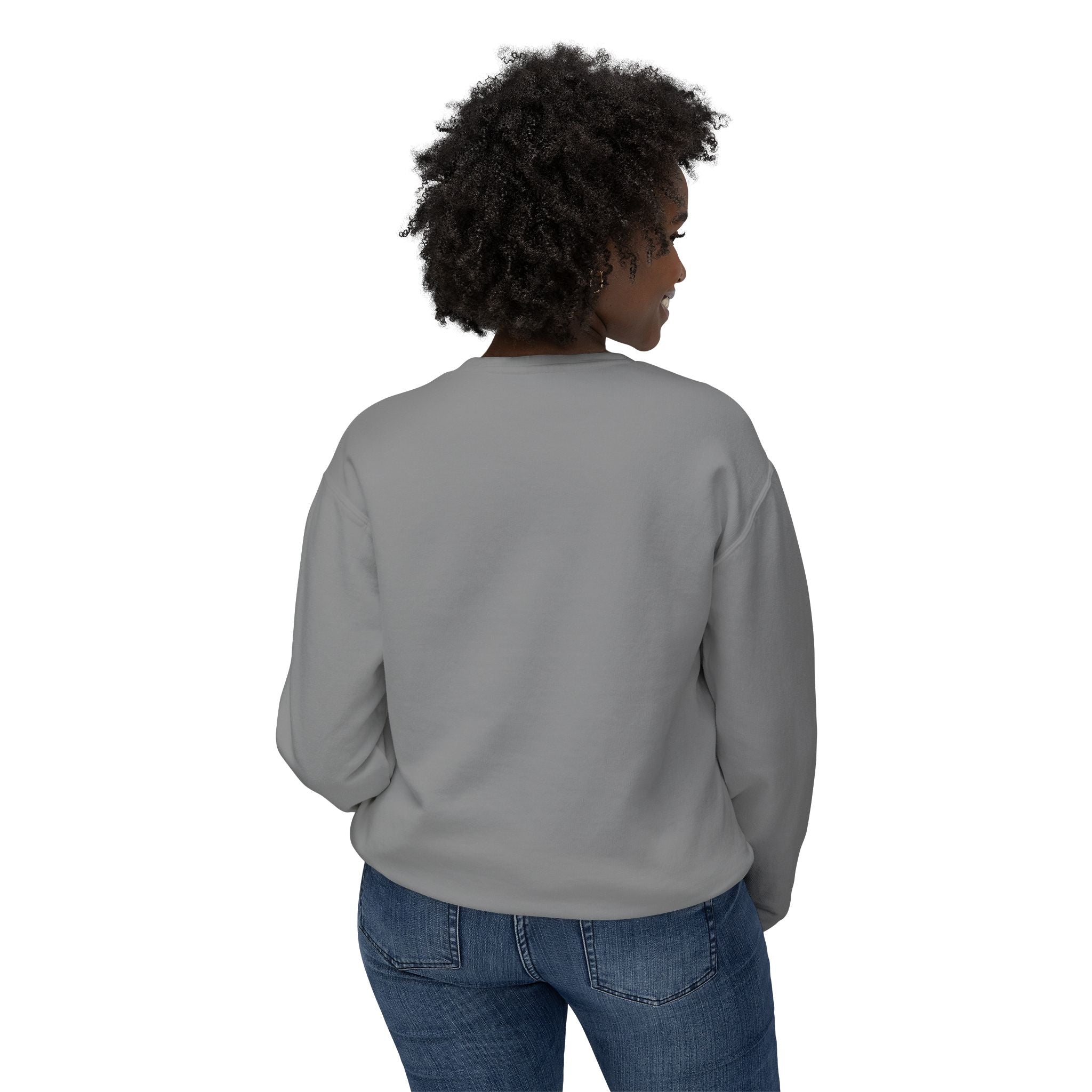 Jesus Floral Crewneck Sweatshirt — Turquoise Boho Faith Pullover