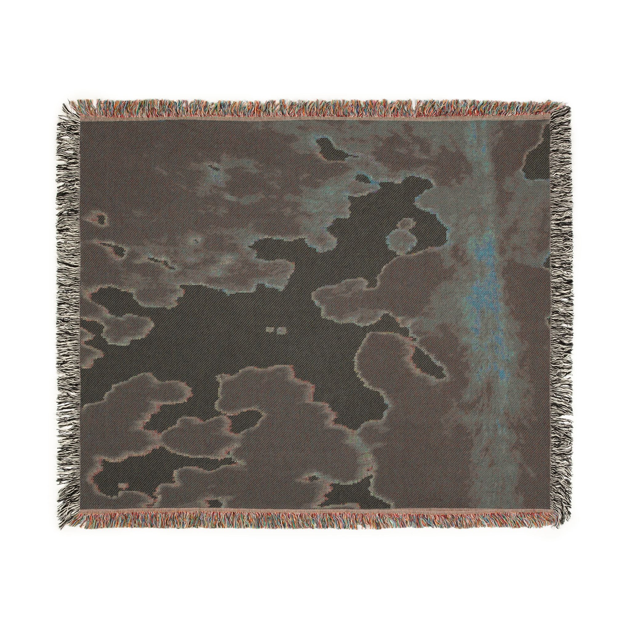 Copy of Cow Hide Pattern Woven Blanket