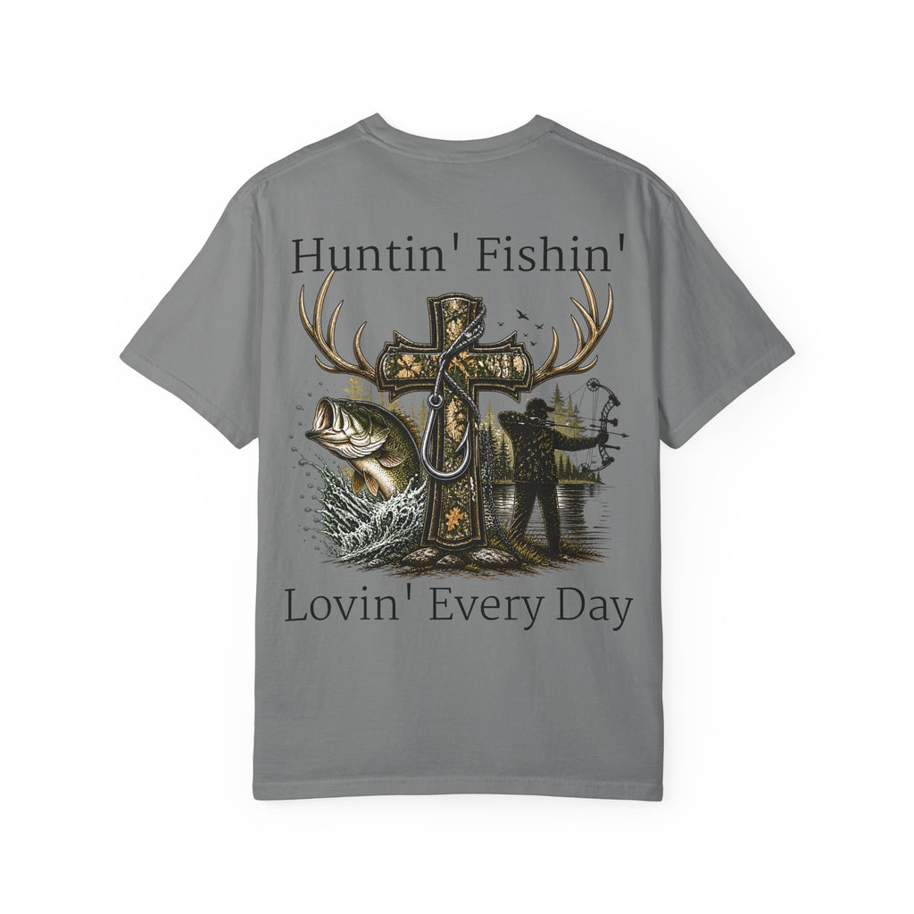 Camo Cross with Fish and Bow