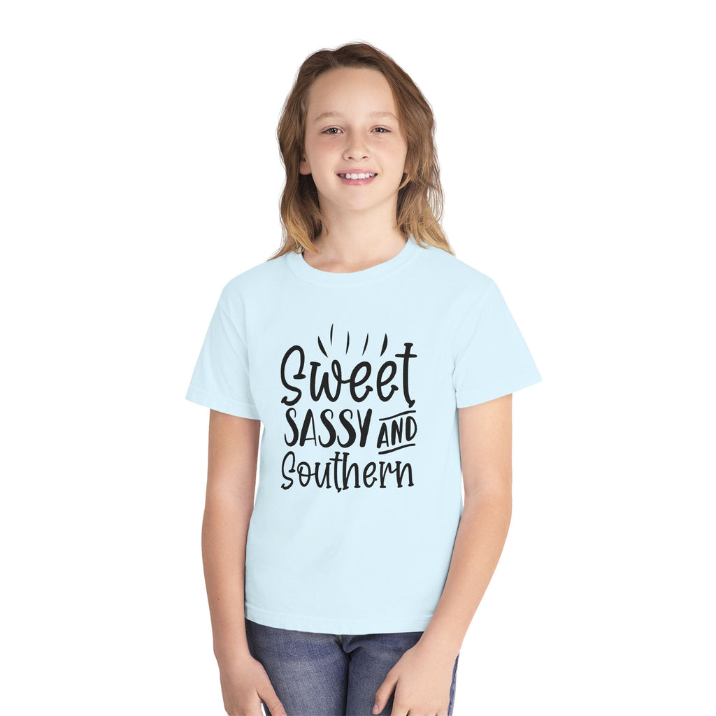 Youth Tee — "Sweet Sassy and Southern" Graphic T-Shirt
