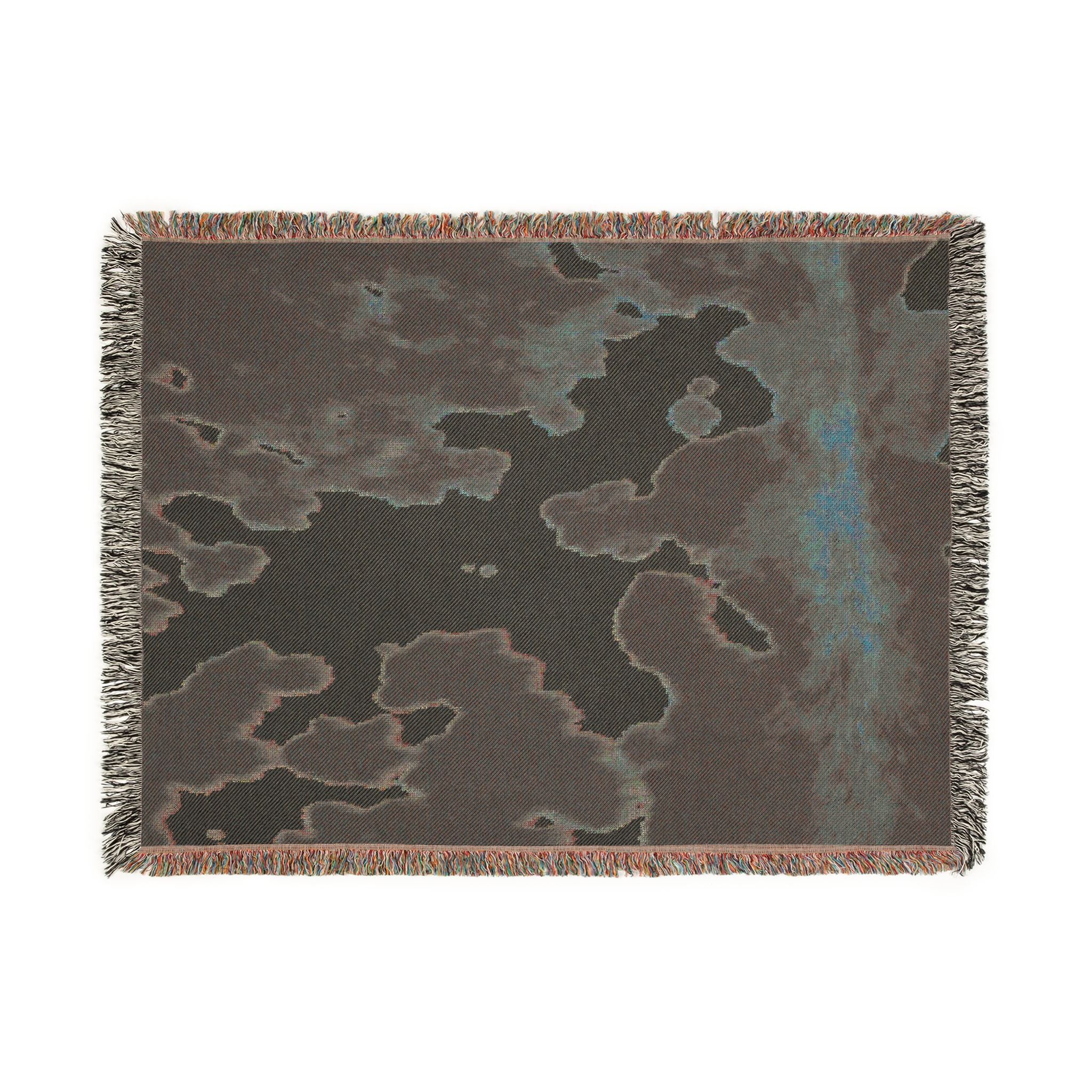 Copy of Cow Hide Pattern Woven Blanket