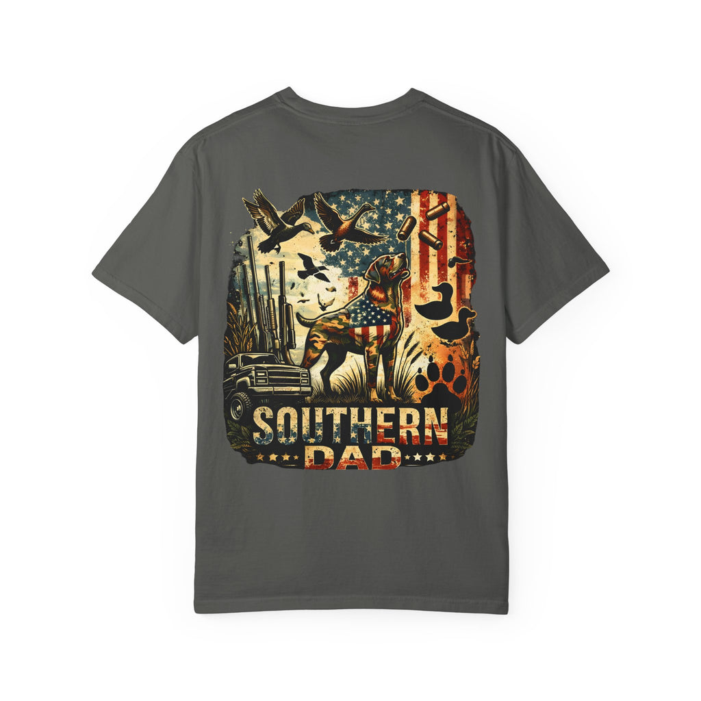 Southern Dad T-Shirt — Patriotic Deer & Duck Hunting Graphic Tee