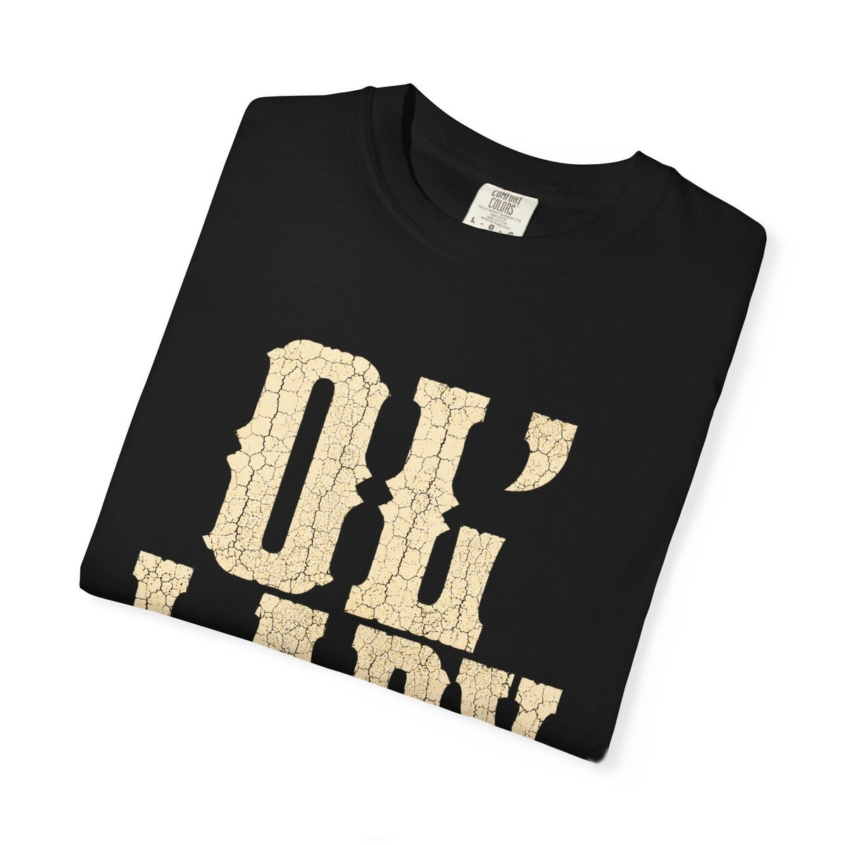 T-Shirt — 'Ol' Lady' Vintage Lettering Tee