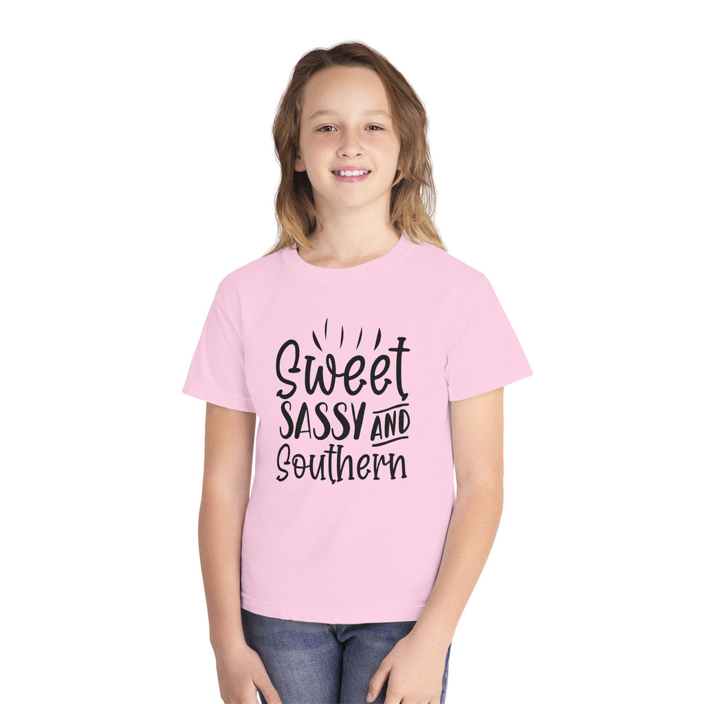 Youth Tee — "Sweet Sassy and Southern" Graphic T-Shirt