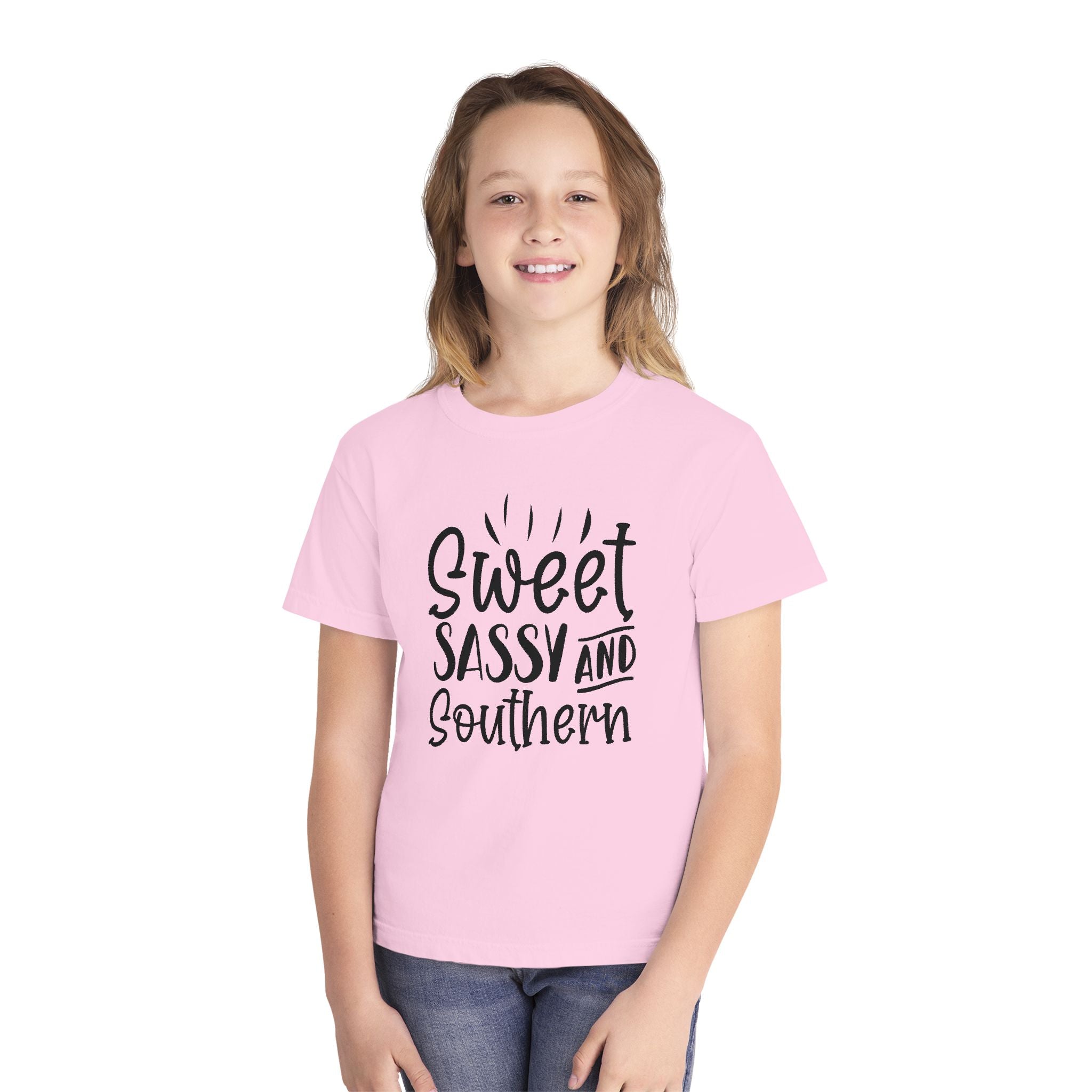Youth Tee — "Sweet Sassy and Southern" Graphic T-Shirt
