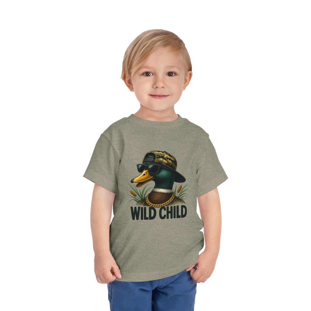 Wild Child Duck Toddler Tee