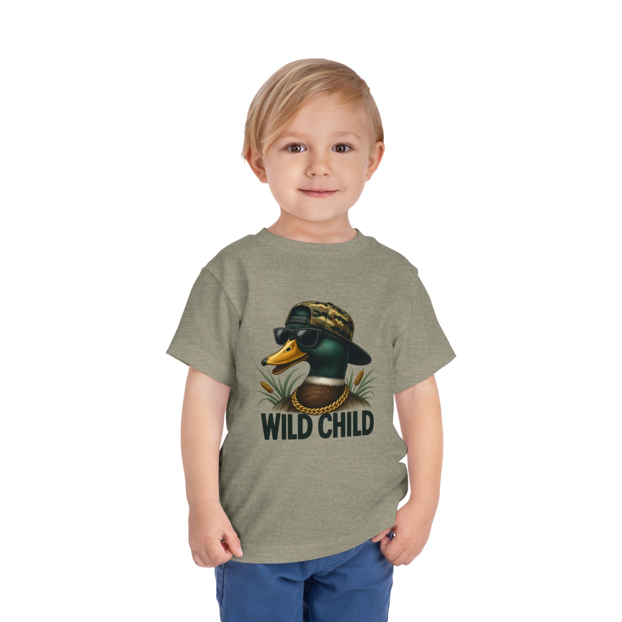 Wild Child Duck Toddler Tee