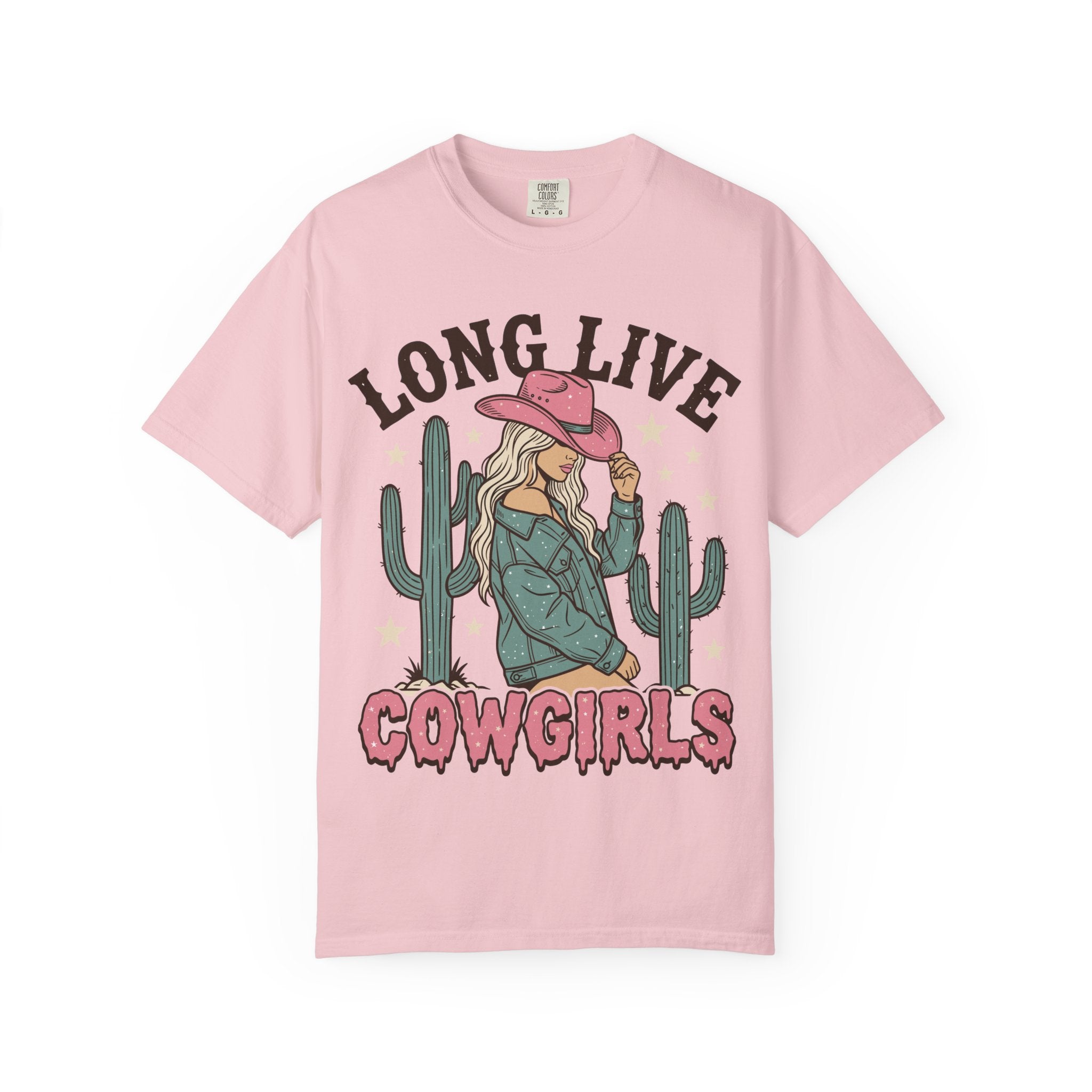 Long Live Cowgirls T-Shirt — Western Cowgirl Graphic Tee