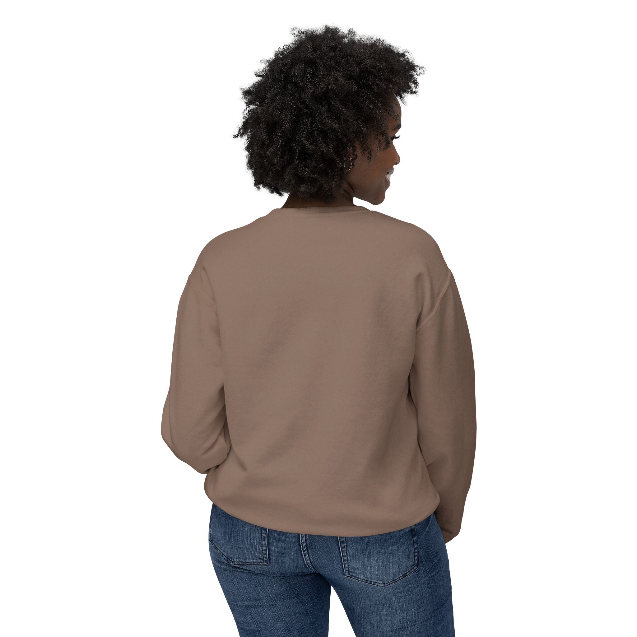 Jesus Floral Crewneck Sweatshirt — Turquoise Boho Faith Pullover