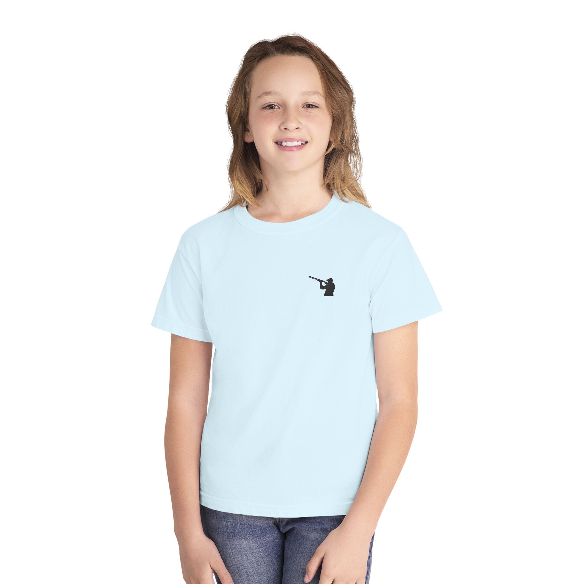 Youth Tee — "Southern Boy" Hunting Dog Graphic