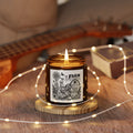 Farmhouse Soy Candle — Amber Jar Scented Candle with 'The Farm' Vintage Barn Label