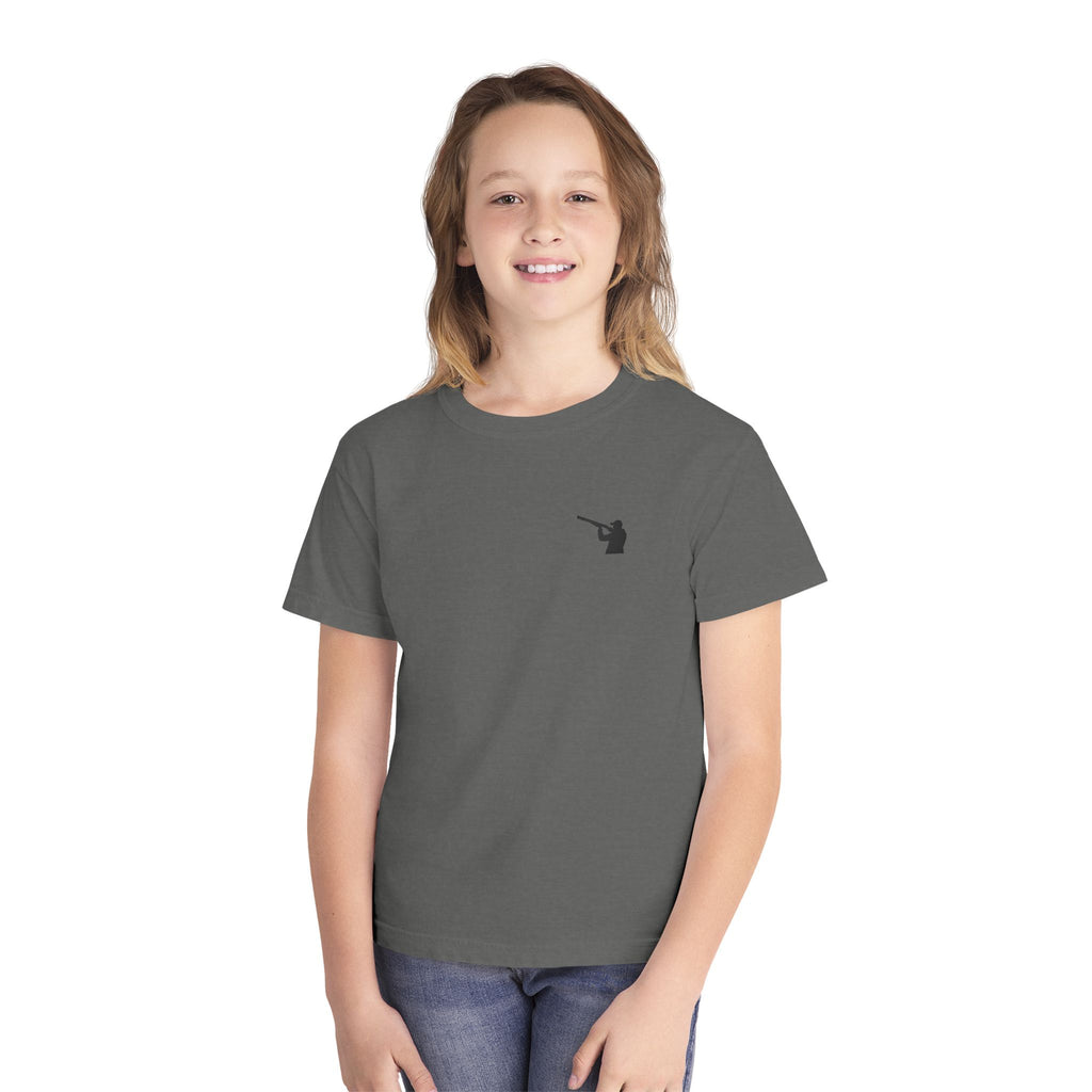 Youth Tee — "Southern Boy" Hunting Dog Graphic