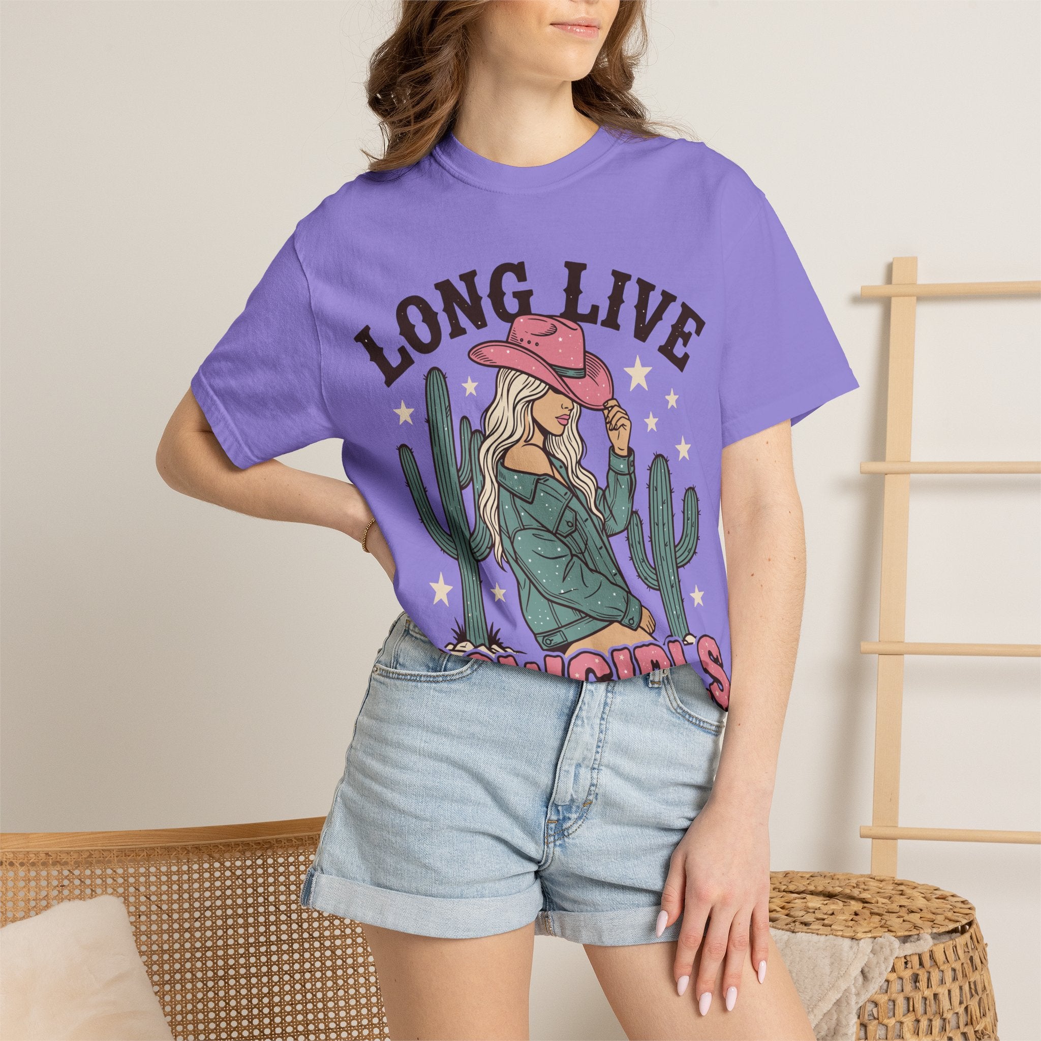 Long Live Cowgirls T-Shirt — Western Cowgirl Graphic Tee