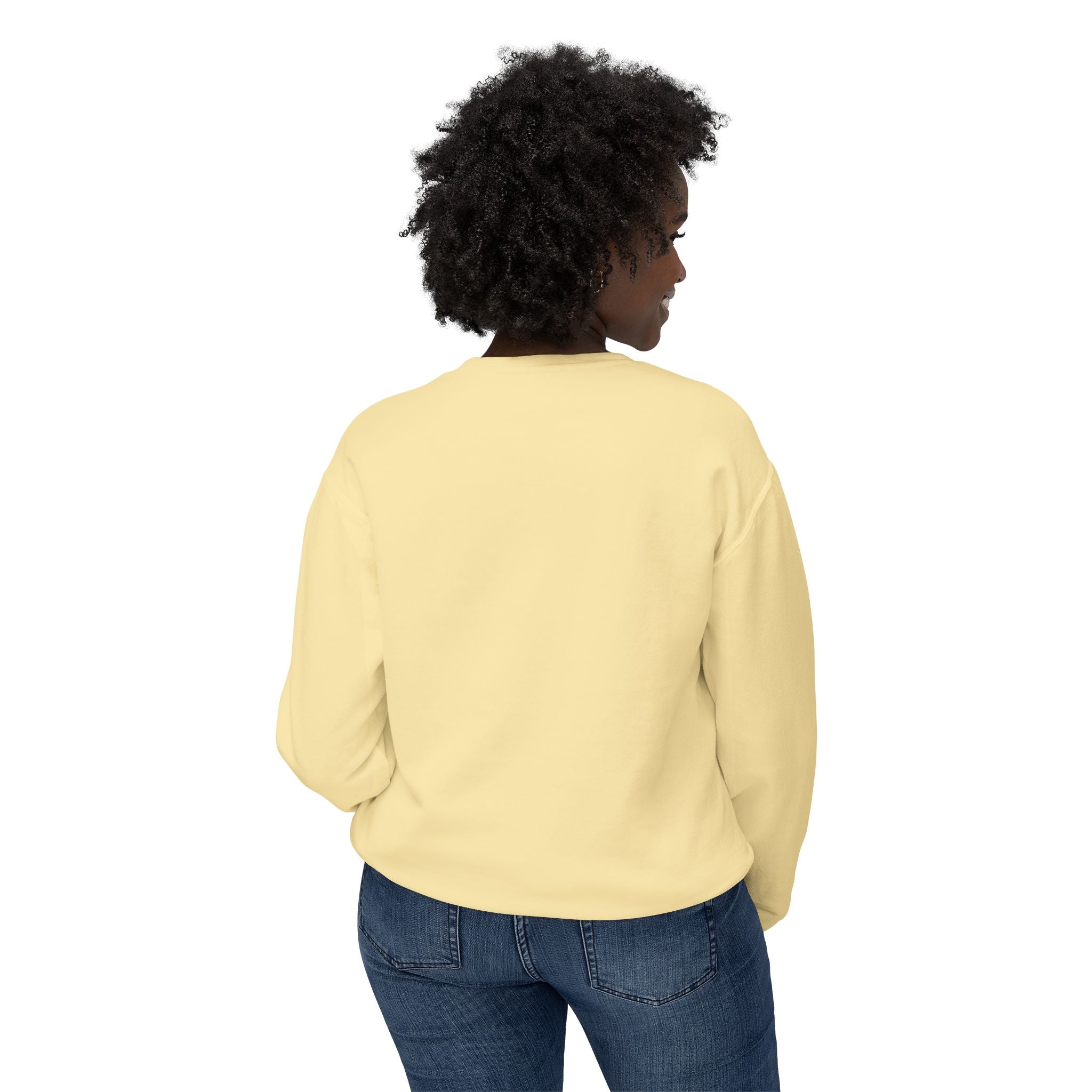 Jesus Floral Crewneck Sweatshirt — Turquoise Boho Faith Pullover