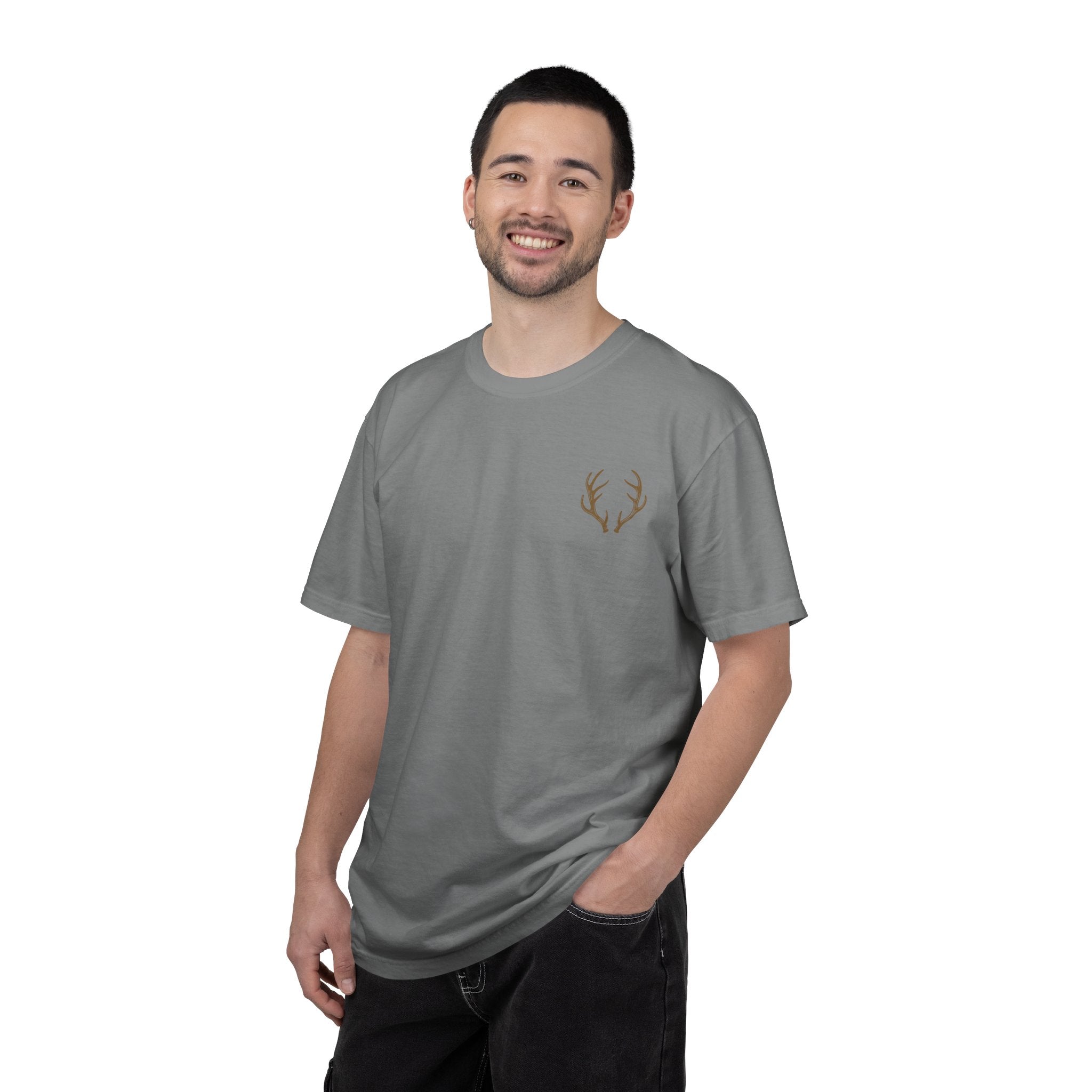 American Flag Deer T-Shirt — Patriotic Hunting Graphic Tee