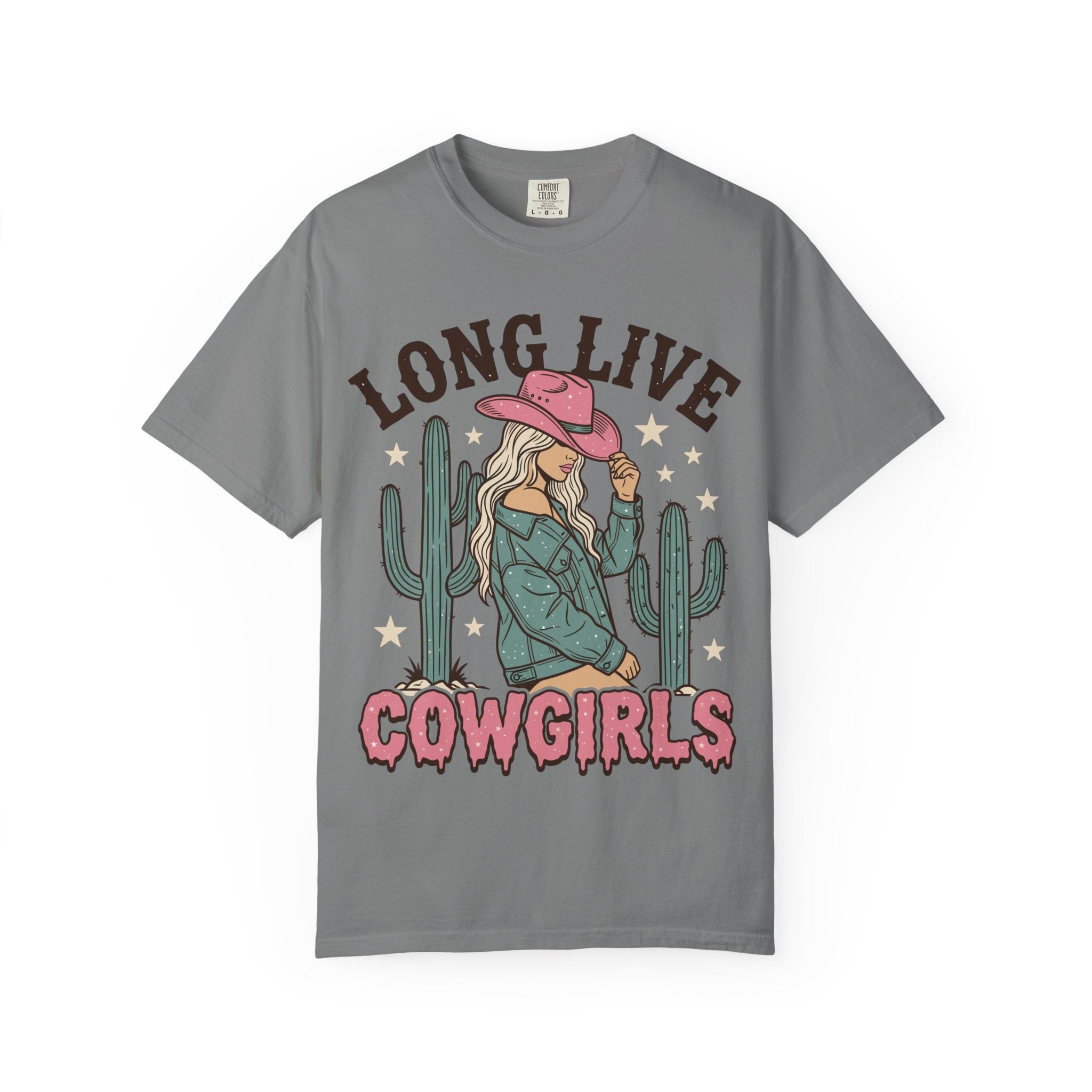 Long Live Cowgirls T-Shirt — Western Cowgirl Graphic Tee