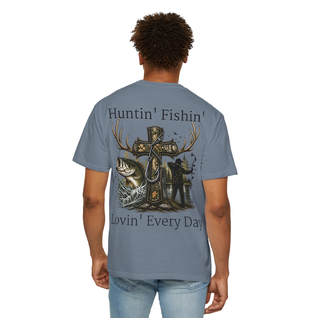 Camo Cross with Fish and Bow